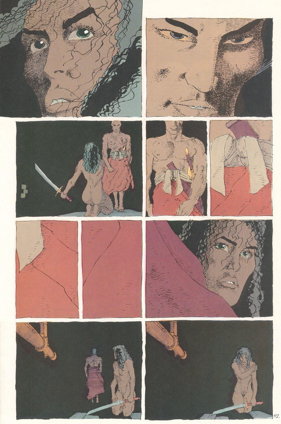 Read online Ronin (1983) comic -  Issue #4 - 38