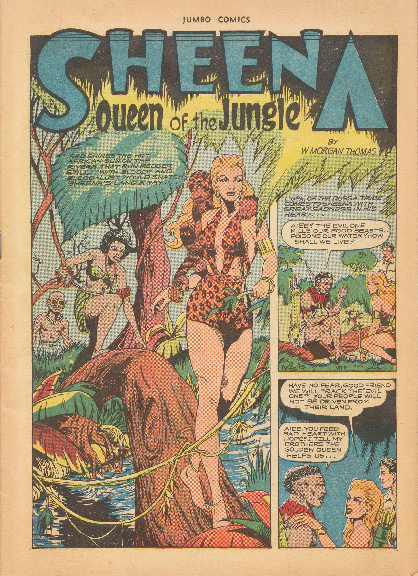 Read online Jumbo Comics comic -  Issue #55 - 3