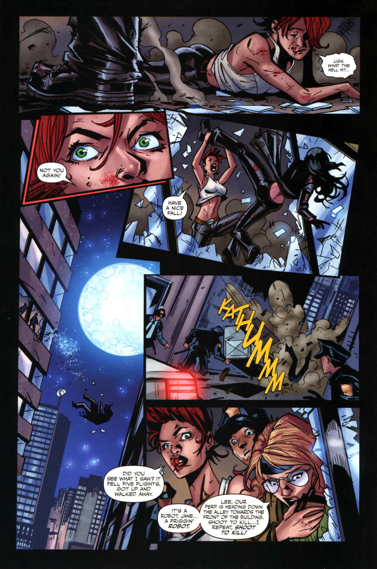 Read online Painkiller Jane Vs. Terminator comic -  Issue #3 - 20