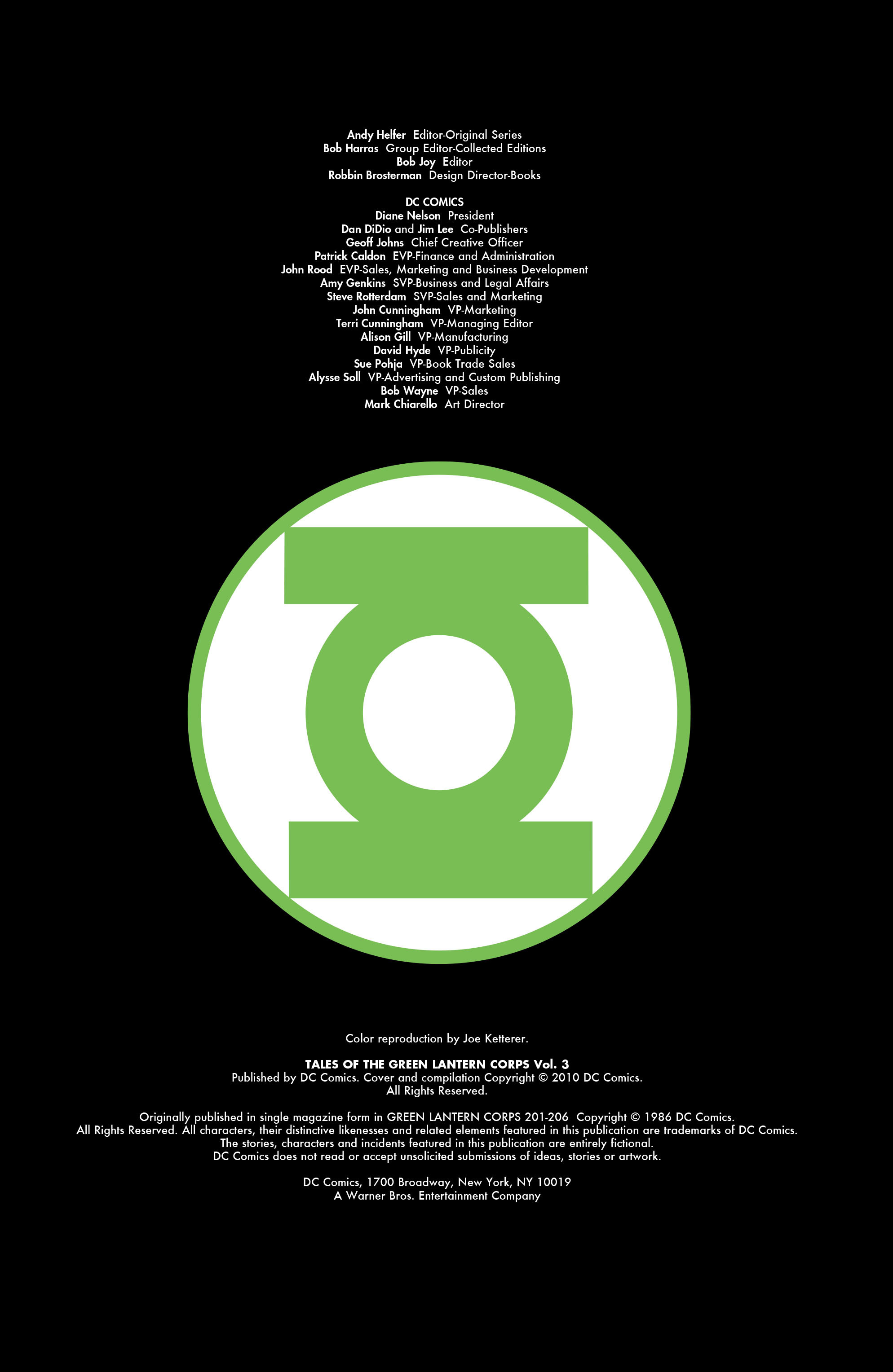Read online Tales of the Green Lantern Corps comic -  Issue # _TPB 3 - 5