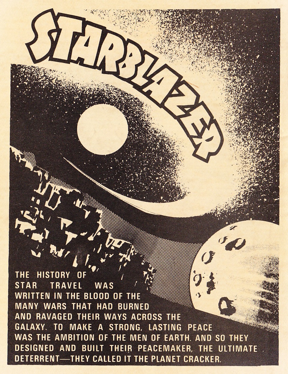 Read online Starblazer comic -  Issue #37 - 2