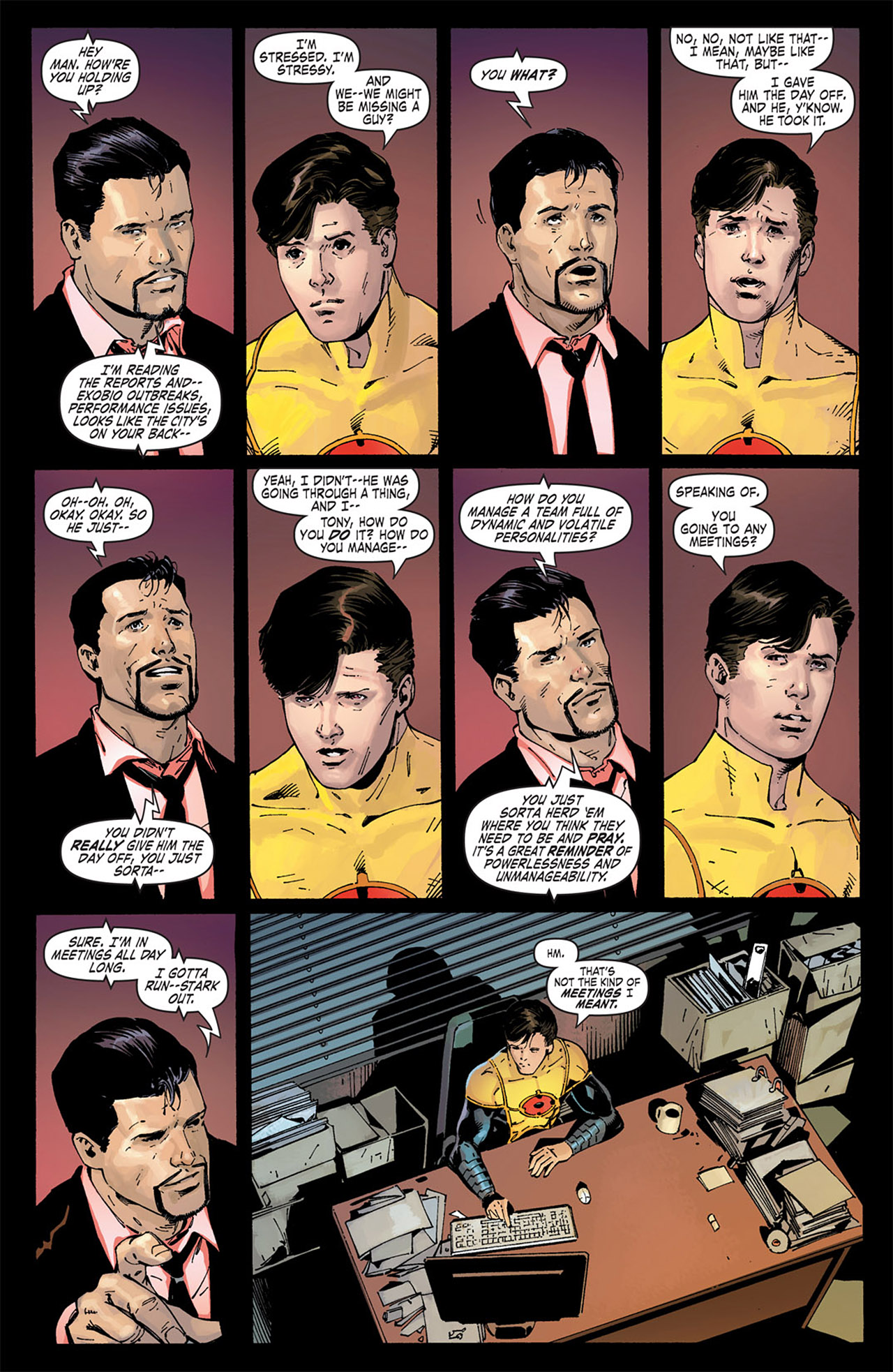 Read online The Order (2007) comic -  Issue #4 - 16