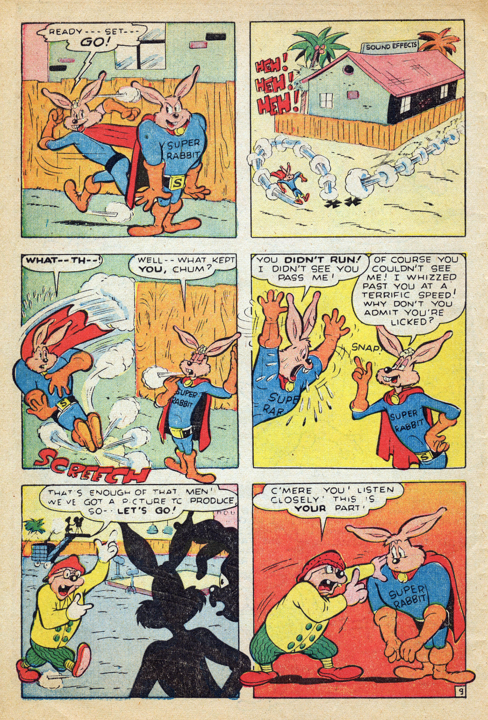 Read online Super Rabbit comic -  Issue #9 - 12