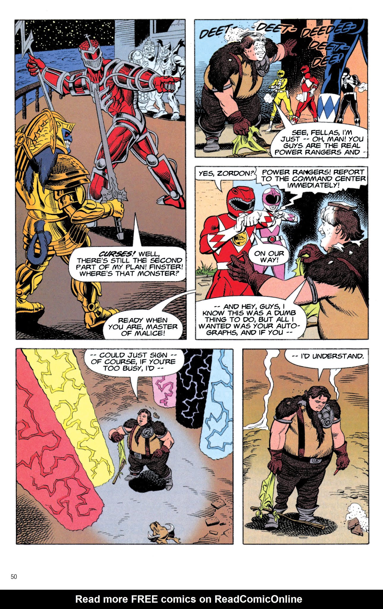 Read online Mighty Morphin Power Rangers Archive comic -  Issue # TPB 1 (Part 1) - 50