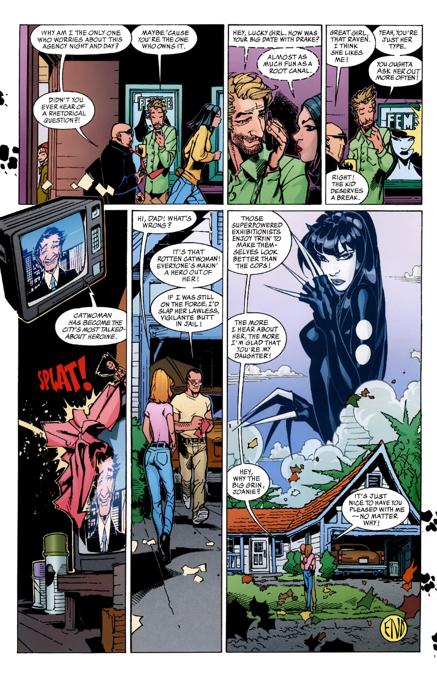Read online Just Imagine Stan Lee with Chris Bachalo Creating Catwoman comic -  Issue # Full - 42