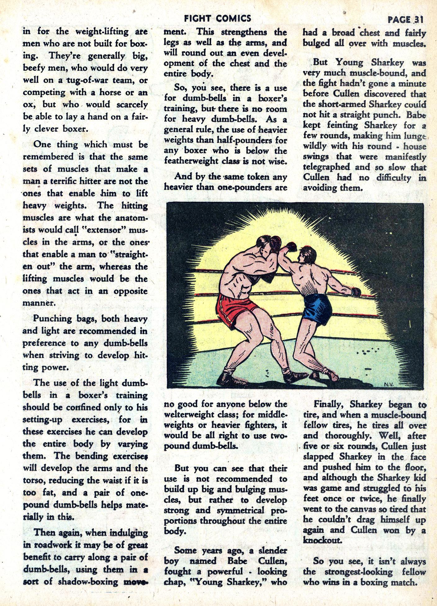 Read online Fight Comics comic -  Issue #10 - 33