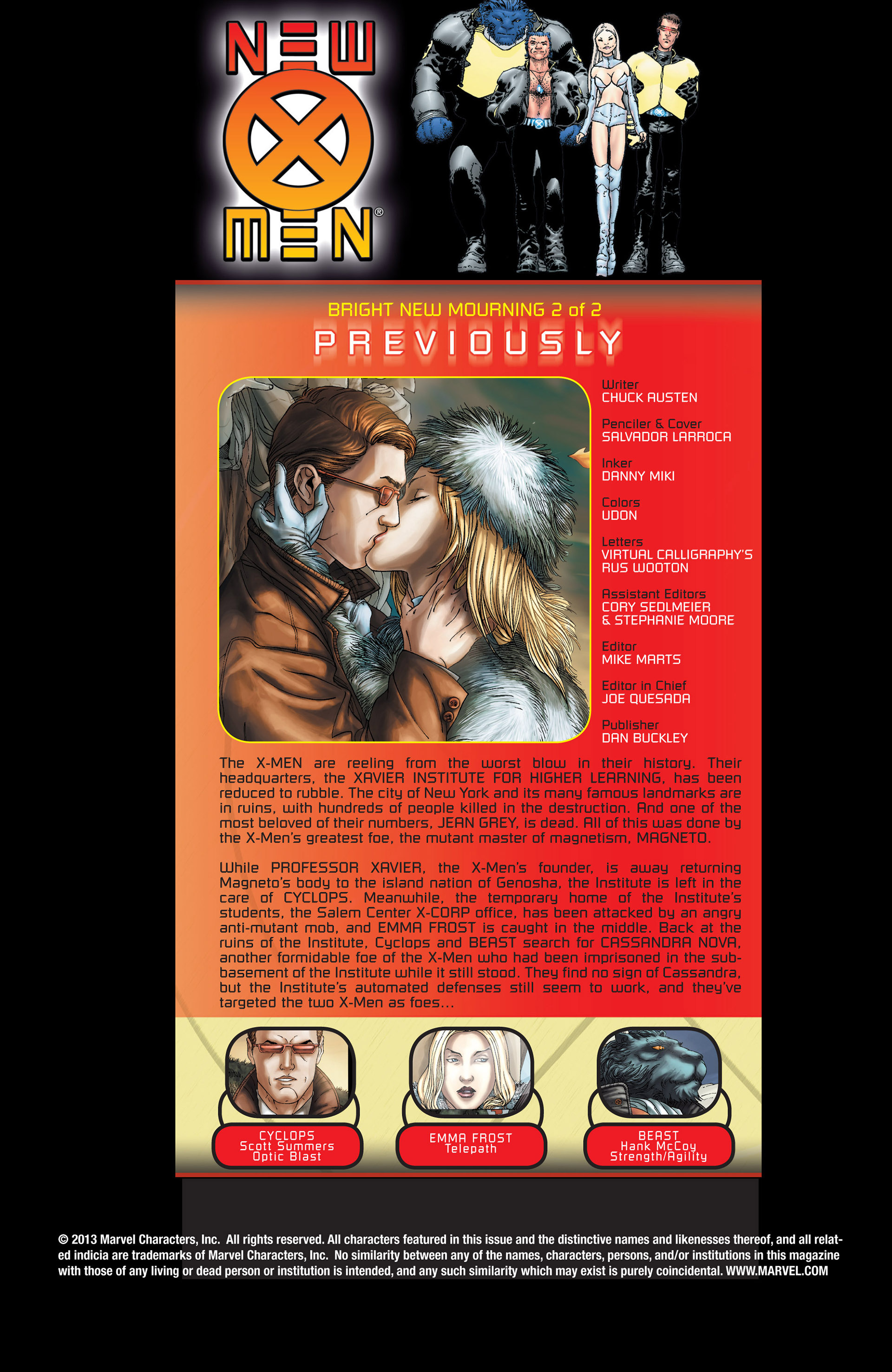 Read online New X-Men (2001) comic -  Issue #156 - 2