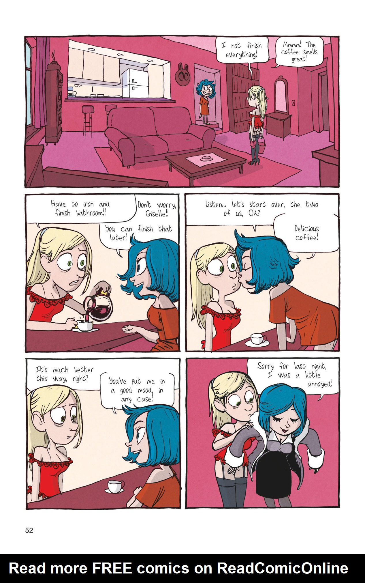 Read online Giselle & Beatrice comic -  Issue # TPB - 52