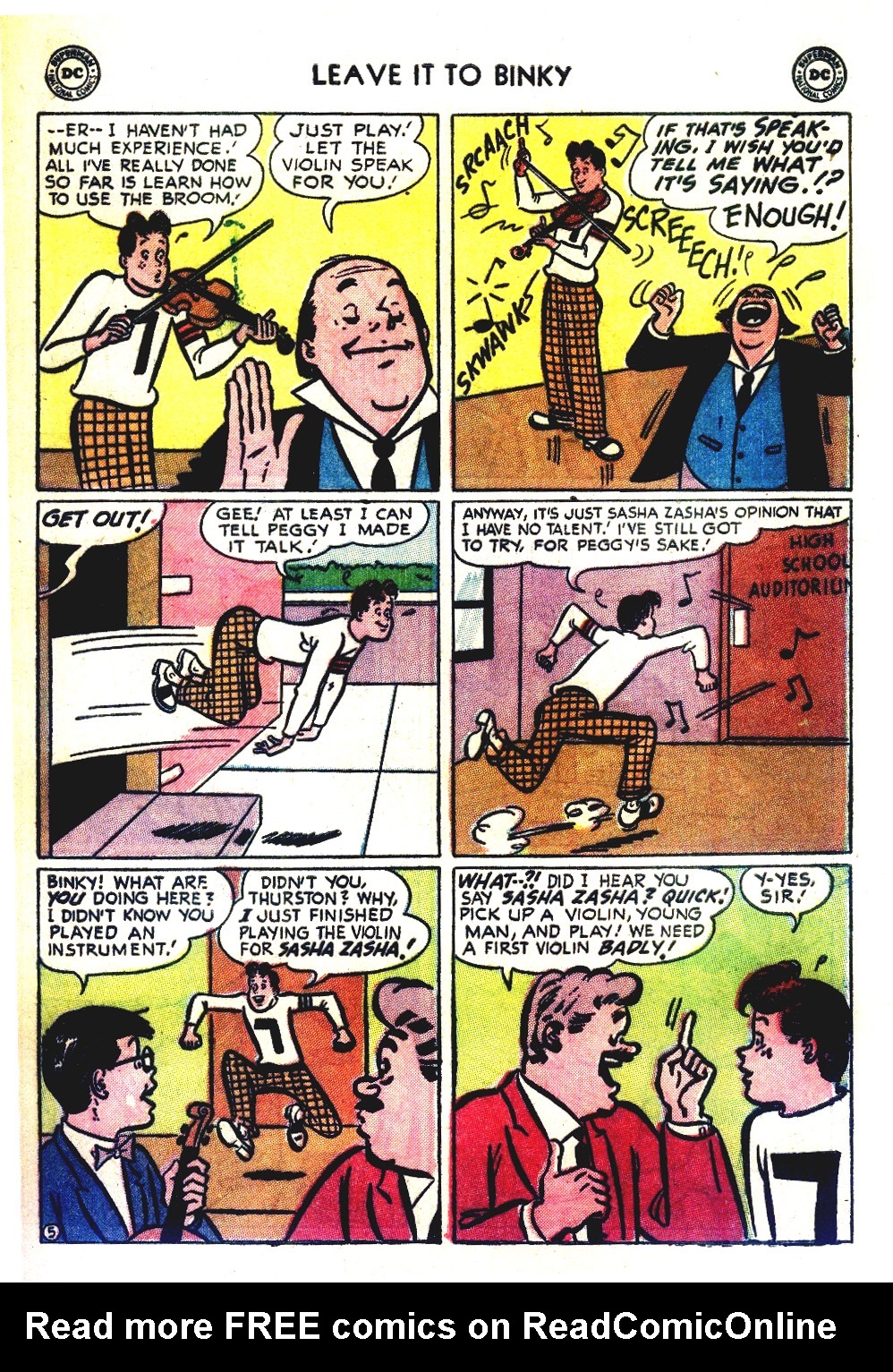 Read online Leave it to Binky comic -  Issue #39 - 41