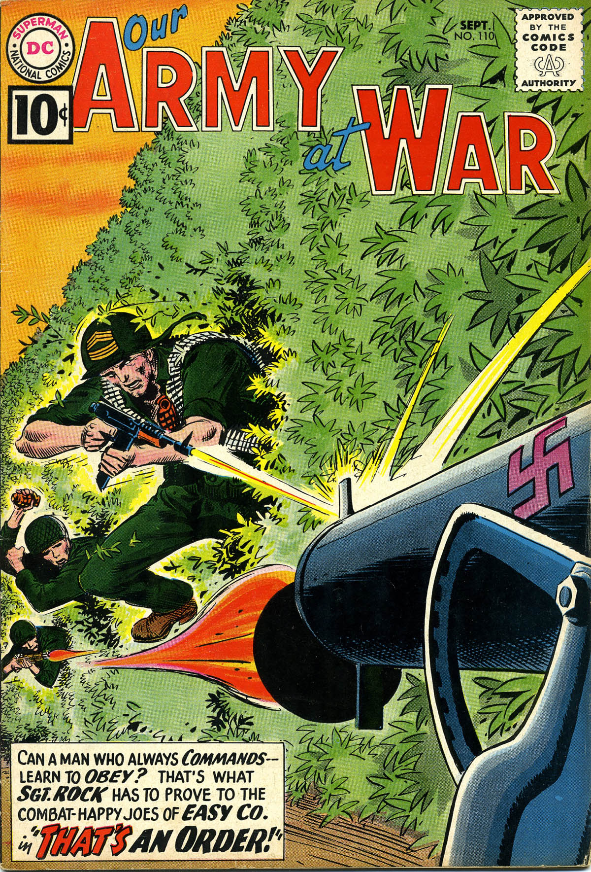 Read online Our Army at War (1952) comic -  Issue #110 - 1