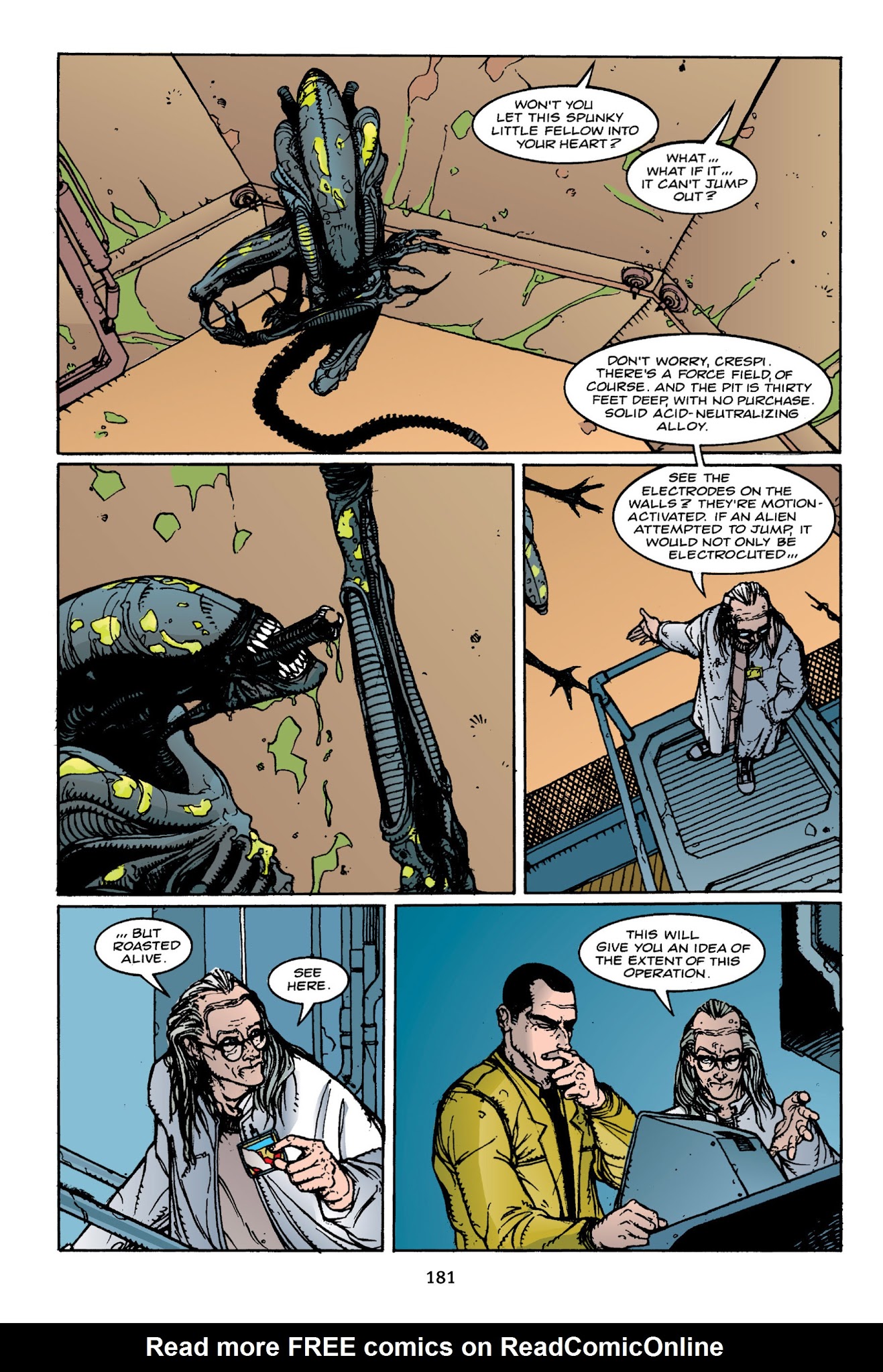 Read online Aliens Omnibus comic -  Issue # TPB 3 - 182