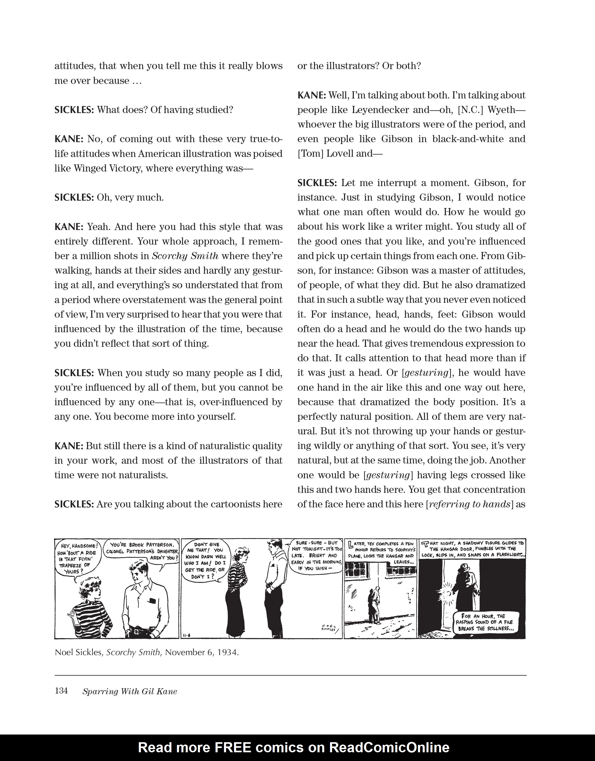 Read online Sparring With Gil Kane: Colloquies On Comic Art and Aesthetics comic -  Issue # TPB (Part 2) - 34