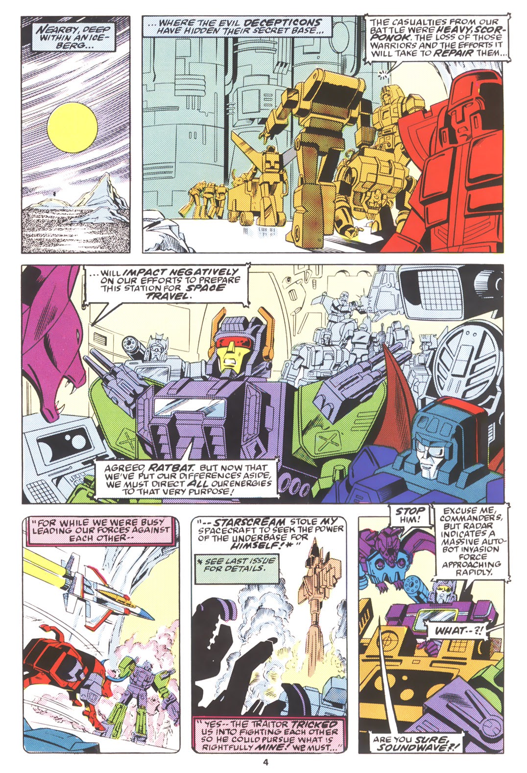 Read online The Transformers (UK) comic -  Issue #208 - 4