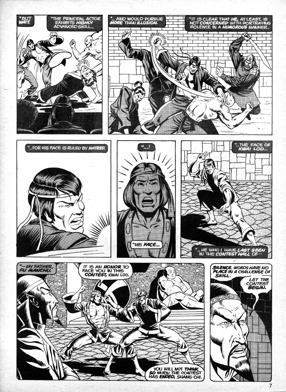 Read online The Deadly Hands of Kung Fu comic -  Issue #5 - 7