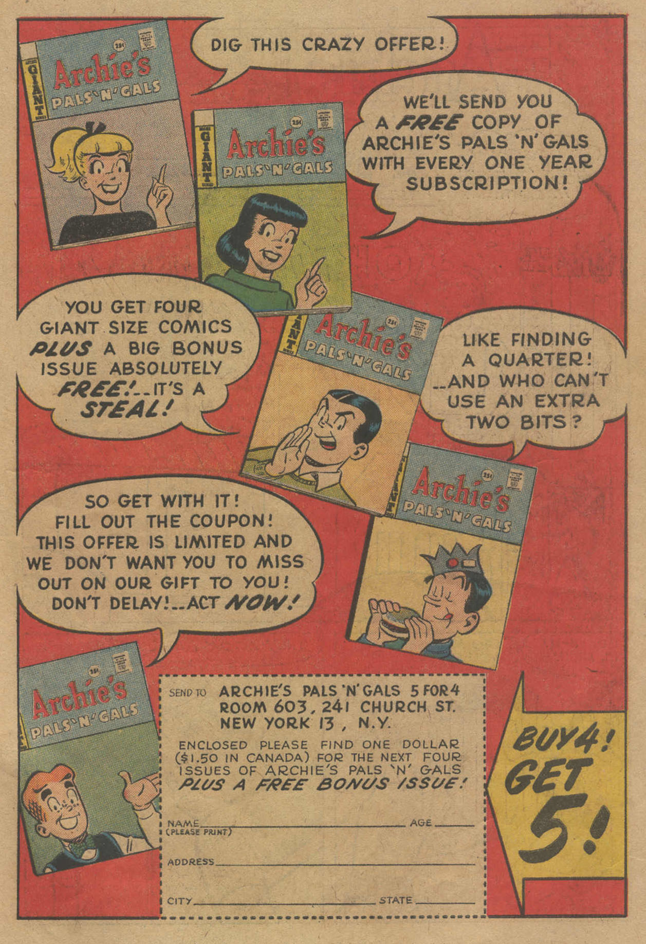 Read online Archie (1960) comic -  Issue #141 - 19