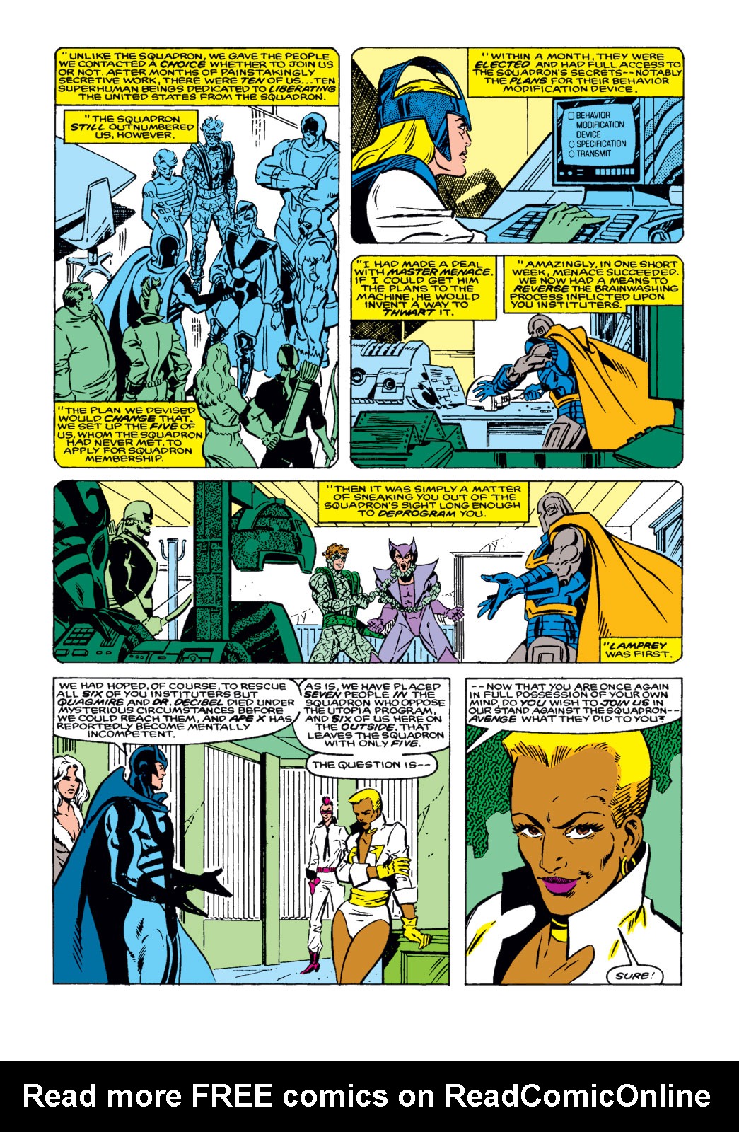 Read online Squadron Supreme (1985) comic -  Issue #12 - 5