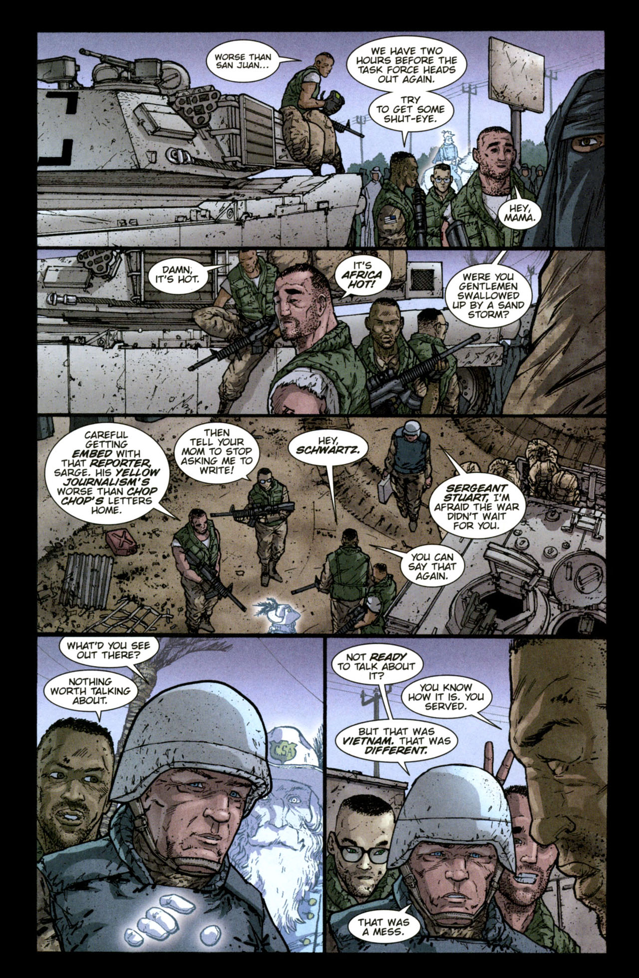 Read online The Haunted Tank comic -  Issue #3 - 3