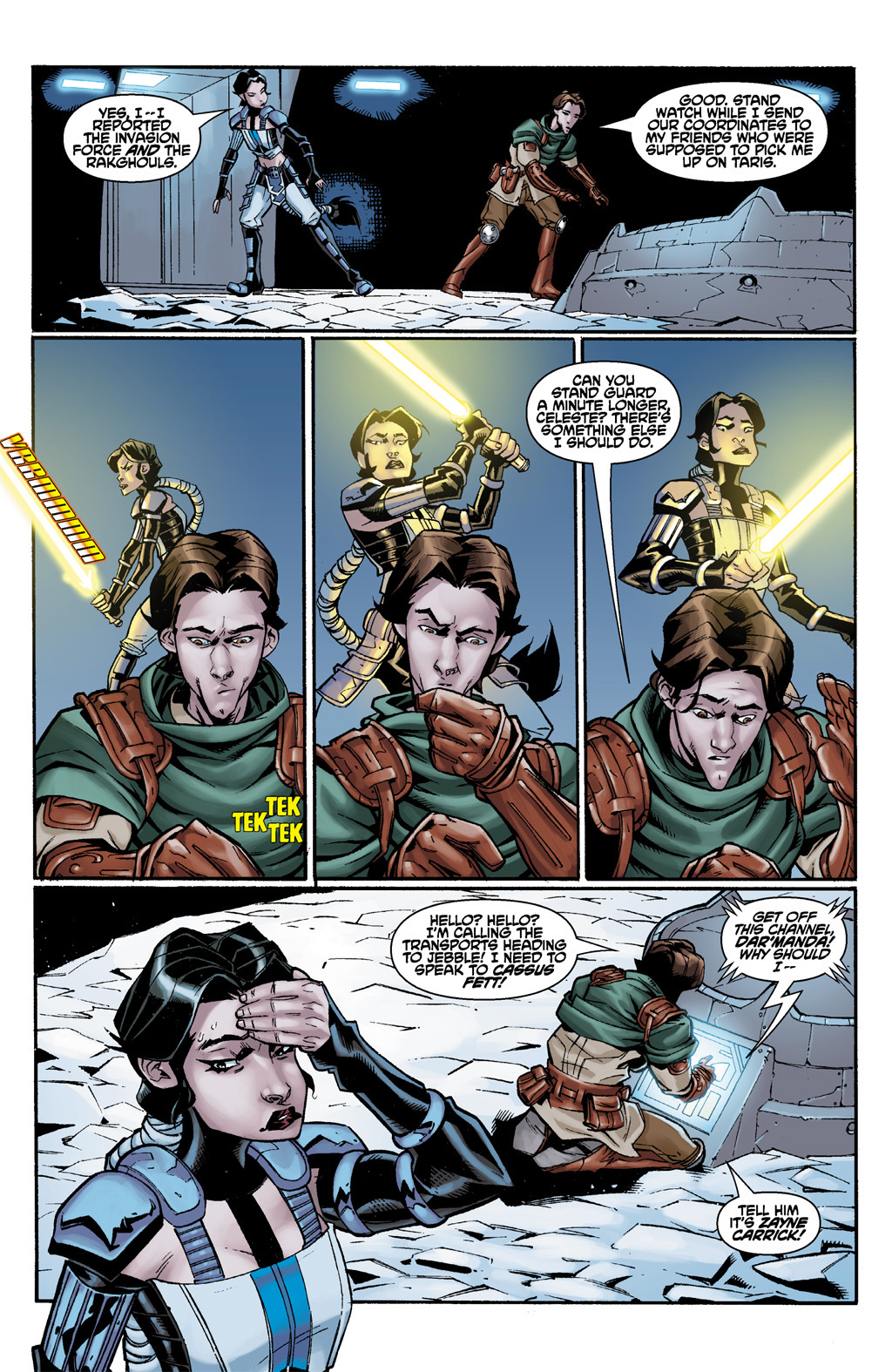Read online Star Wars: Knights Of The Old Republic comic -  Issue #27 - 12