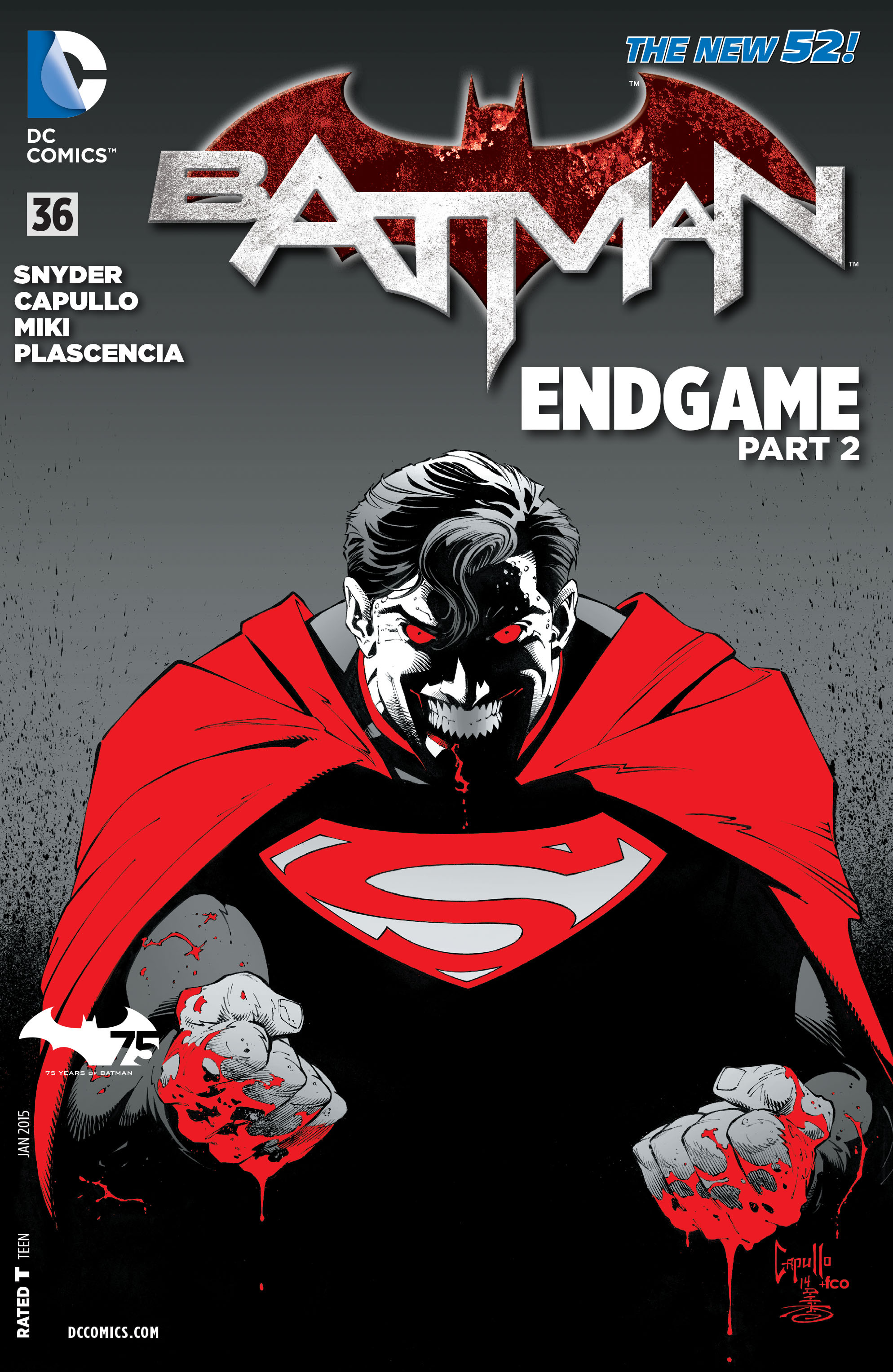 Read online Batman (2011) comic -  Issue #36 - 1