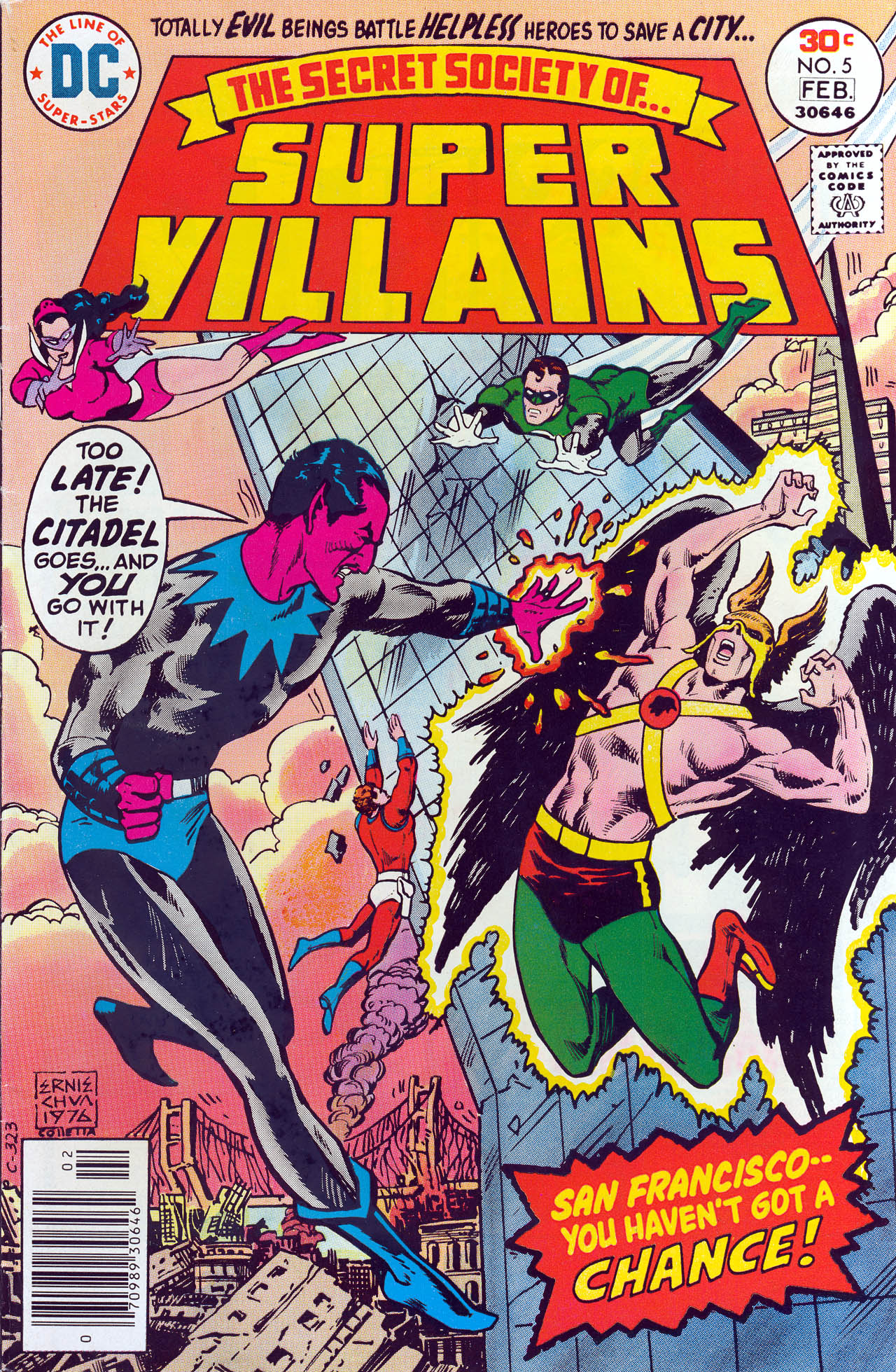 Read online Secret Society of Super-Villains comic -  Issue #5 - 1
