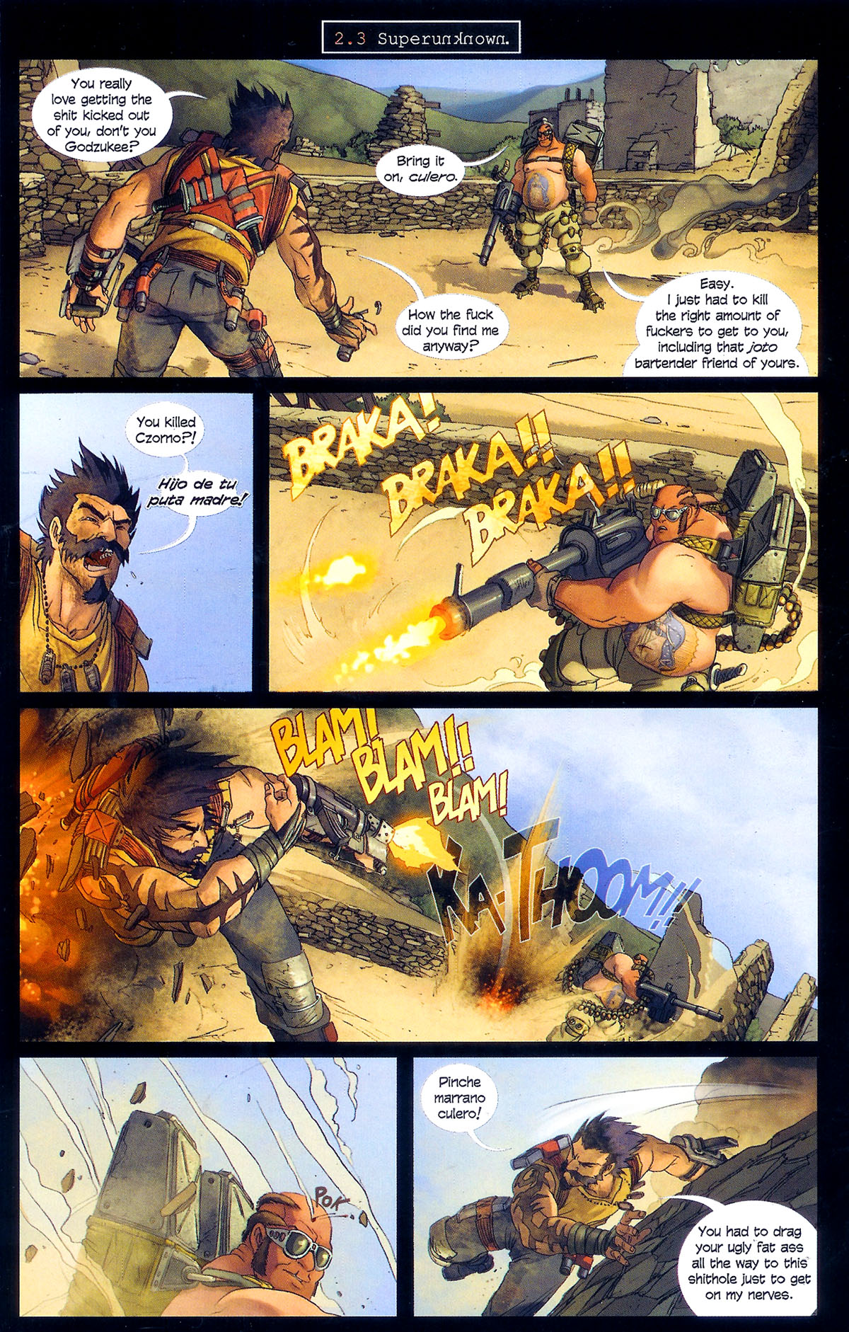 Read online El Arsenal: Unknown Enemy comic -  Issue #3 - 14