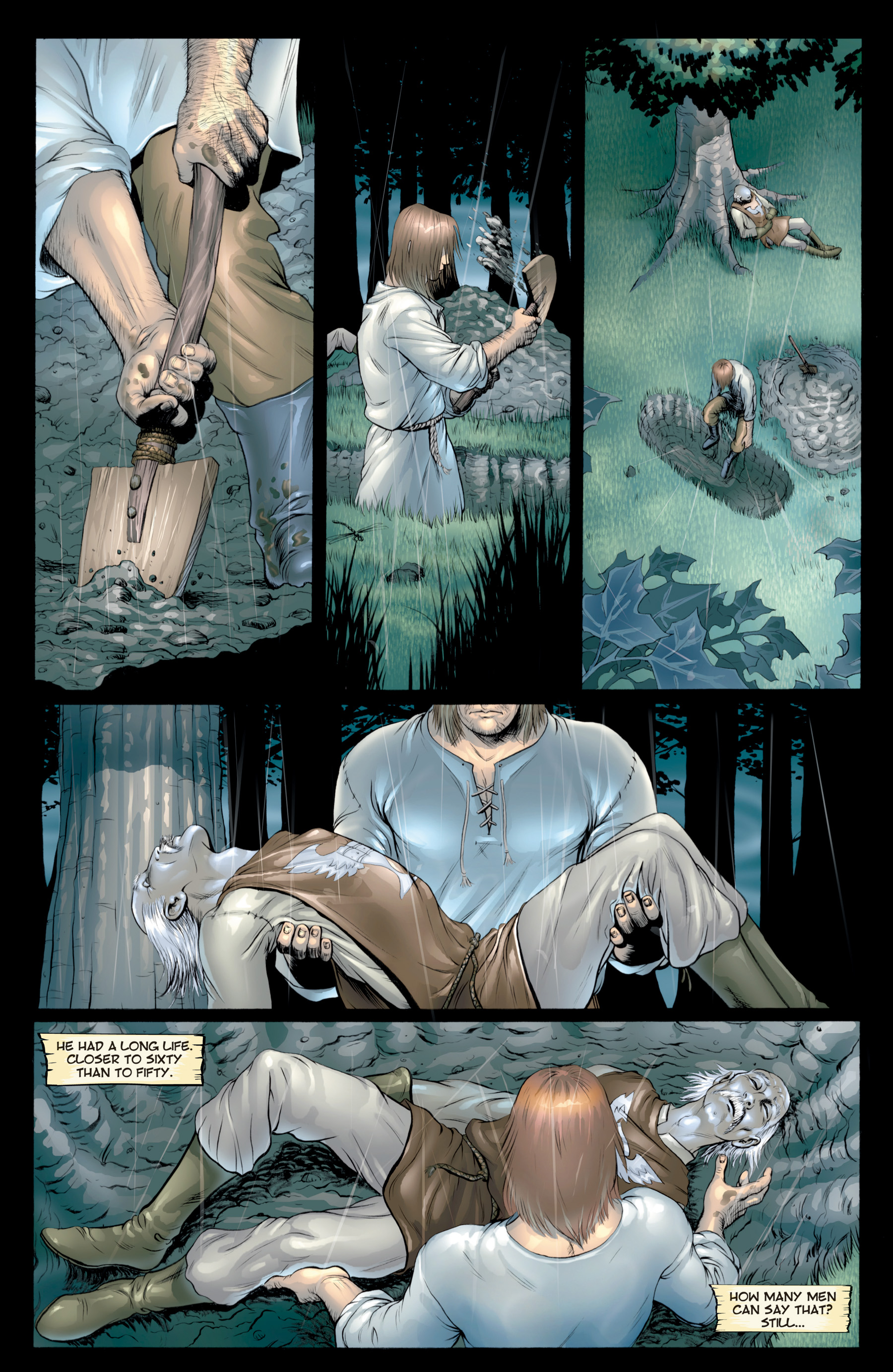 Read online The Hedge Knight: The Graphic Novel comic -  Issue # Full - 6