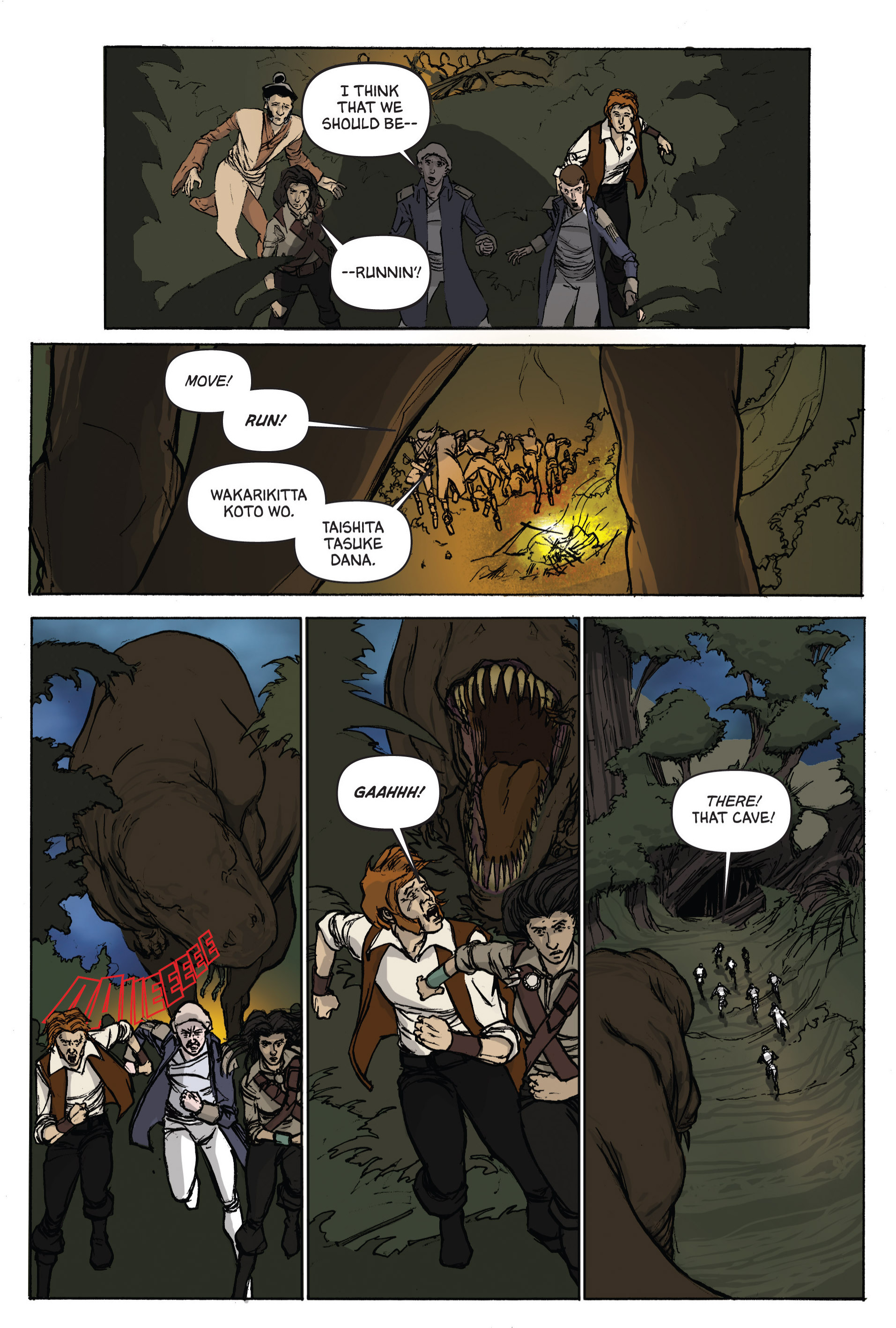 Read online Pirates of the Lost World comic -  Issue # TPB - 34