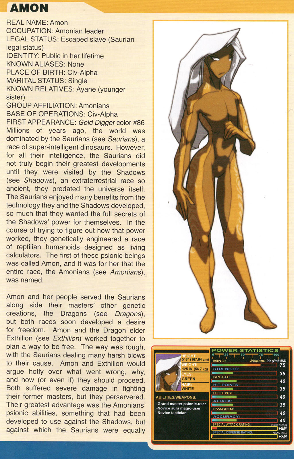 Read online Gold Digger Sourcebook: The Official Handbook of the GD Universe comic -  Issue #17 - 9