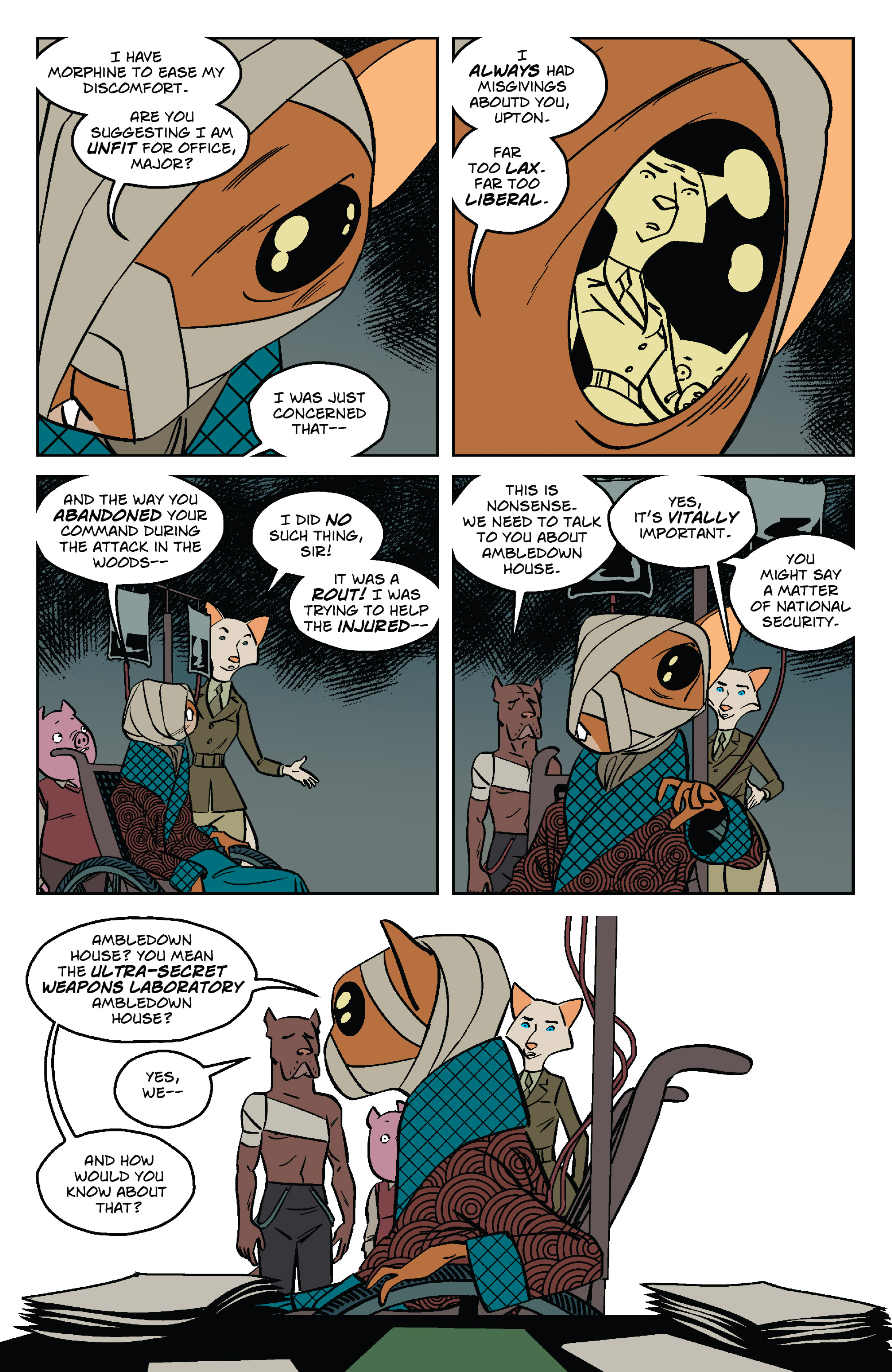 Read online Wild's End: Journey's End comic -  Issue # TPB (Part 1) - 62