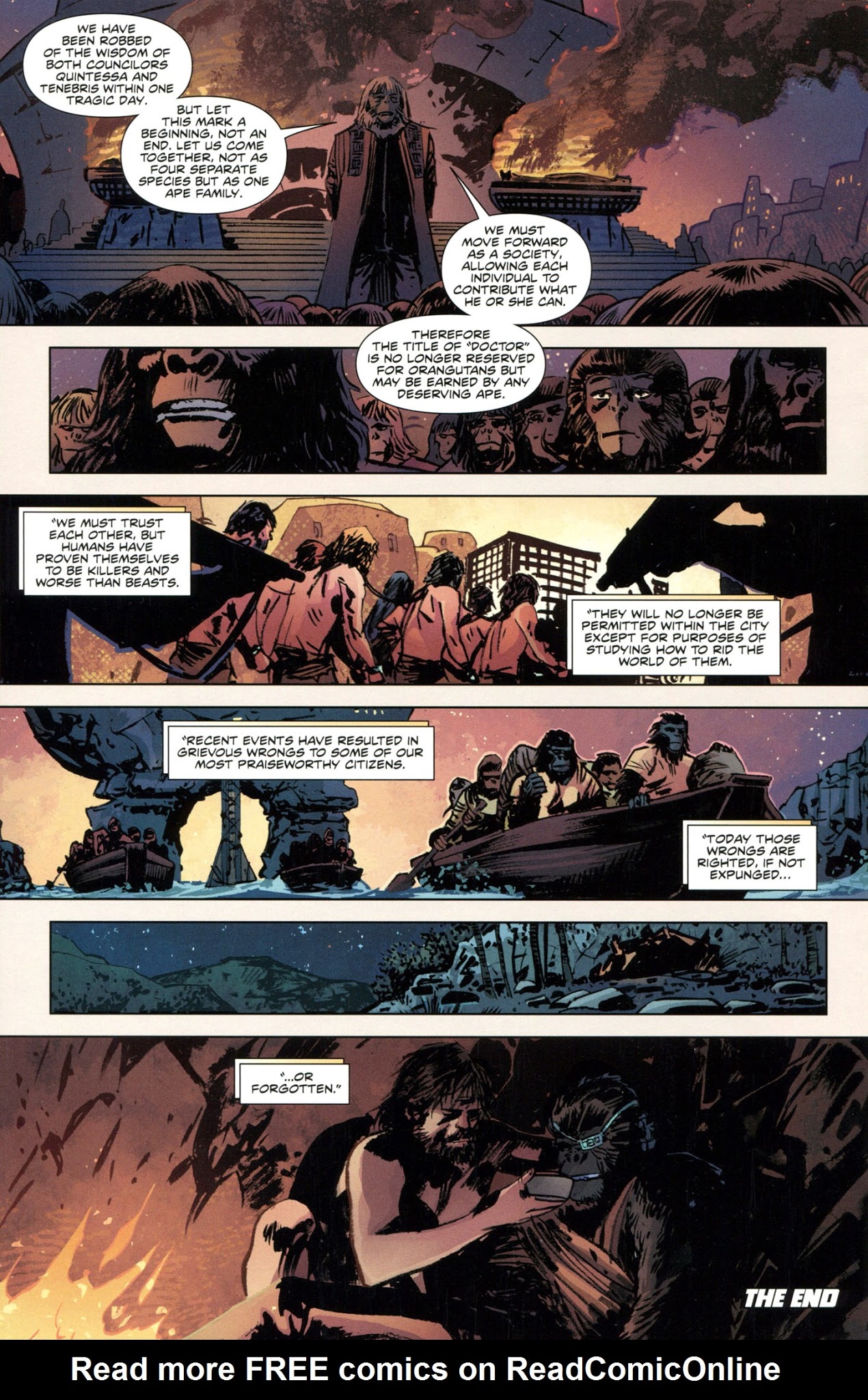 Read online Betrayal of the Planet of the Apes comic -  Issue #4 - 24