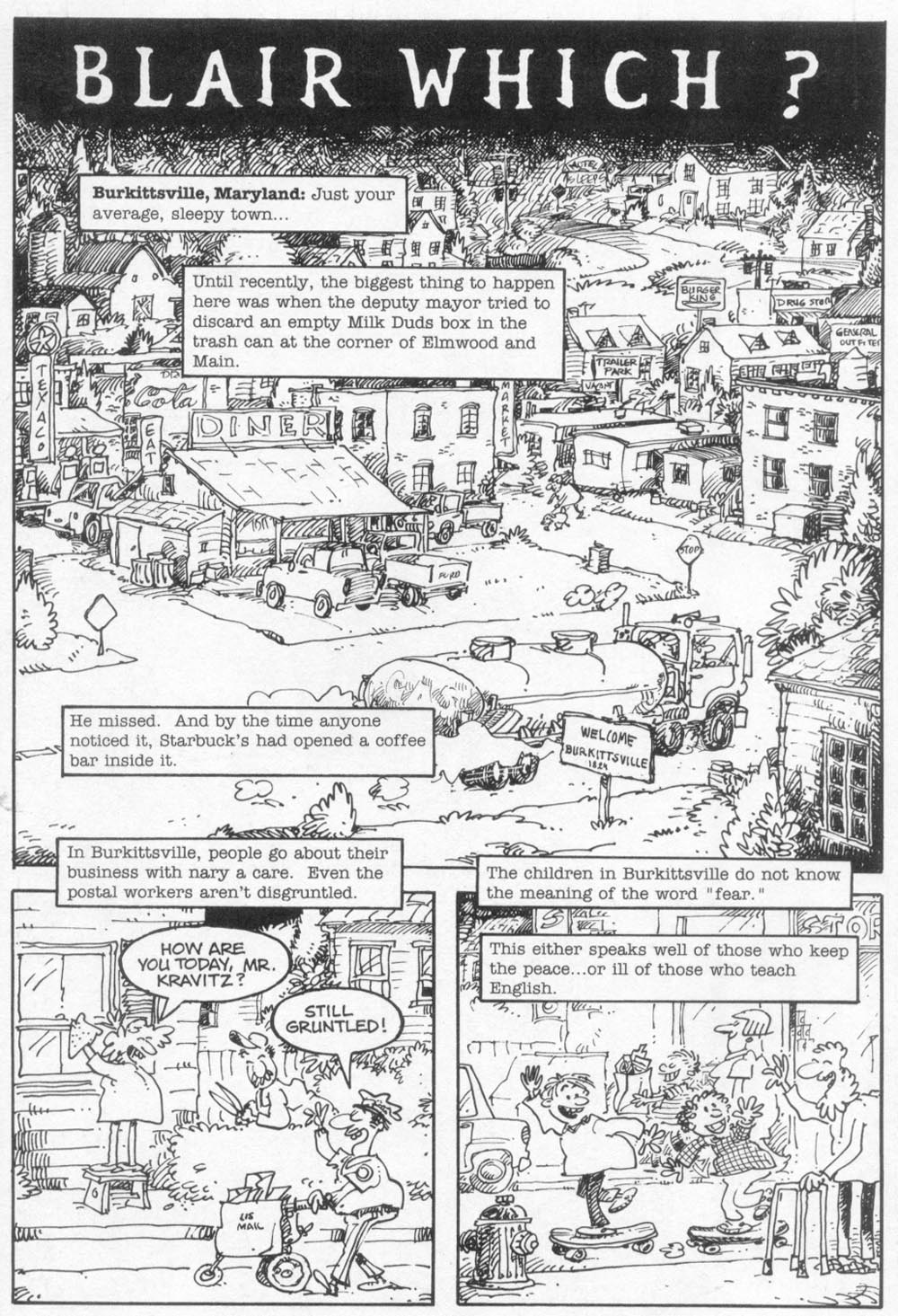 Read online Sergio Aragonés' Blair Which? comic -  Issue # Full - 3