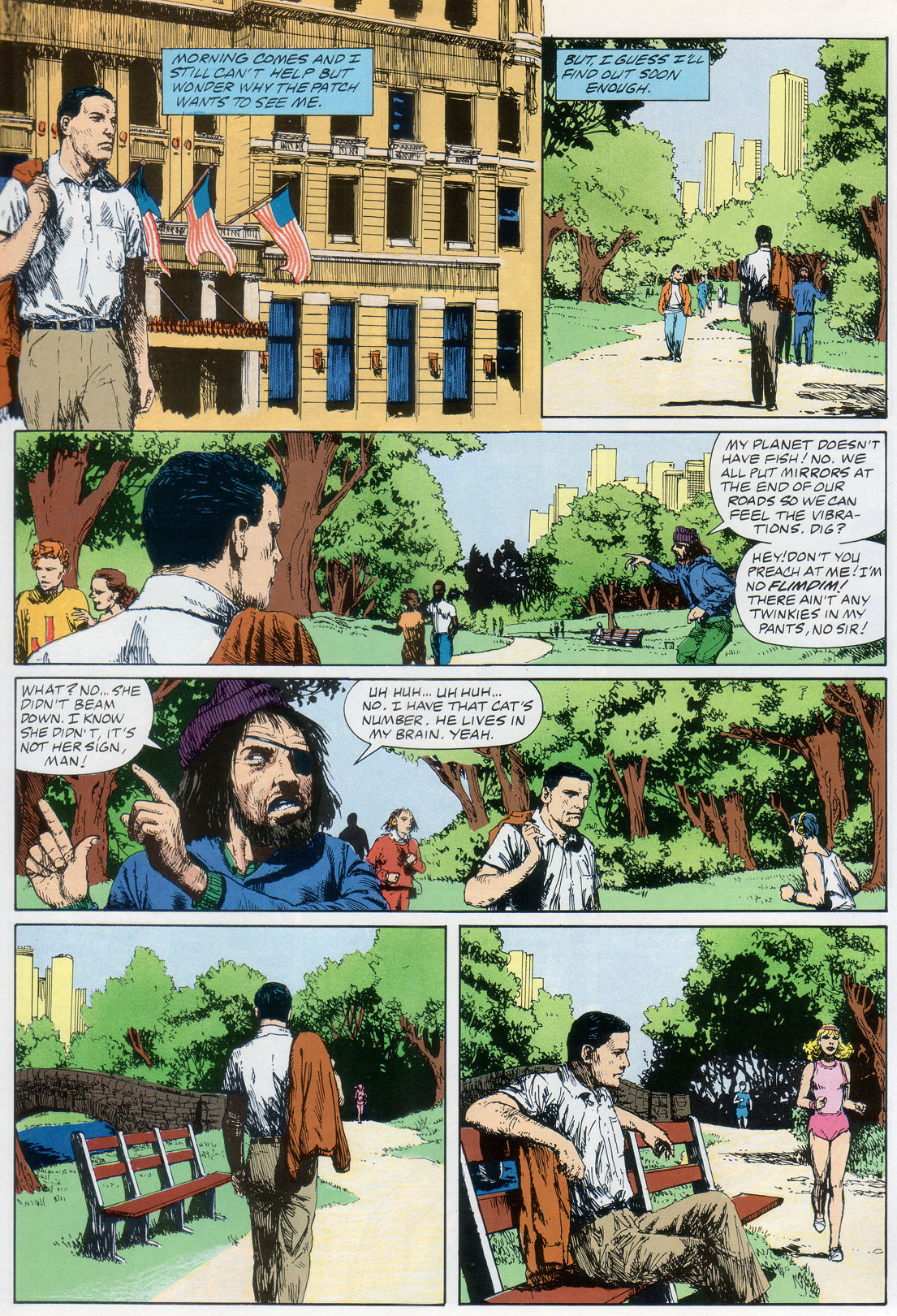Read online Marvel Graphic Novel: Rick Mason, The Agent comic -  Issue # TPB - 23