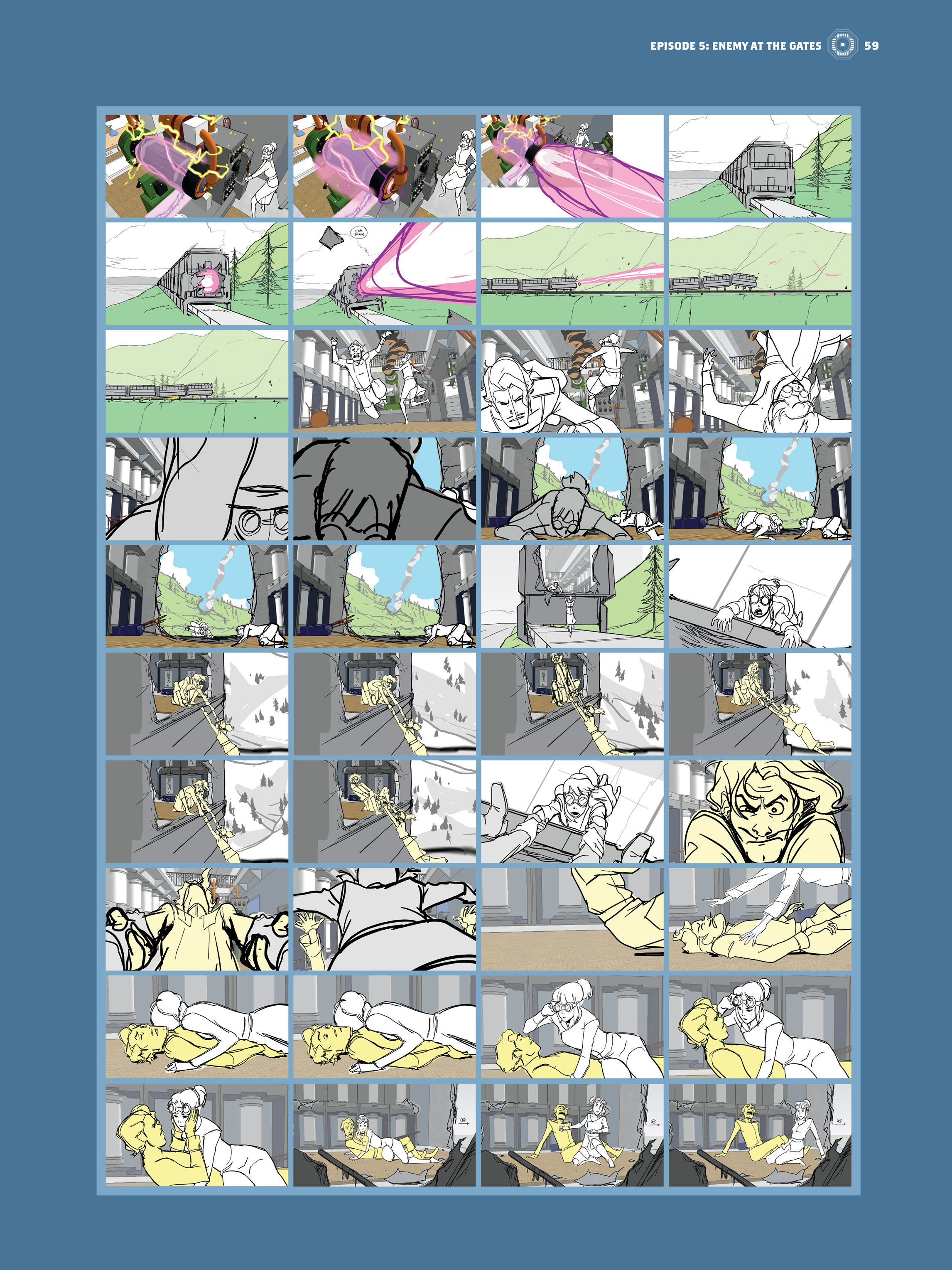 Read online The Legend of Korra: The Art of the Animated Series comic -  Issue # TPB 4 - 55