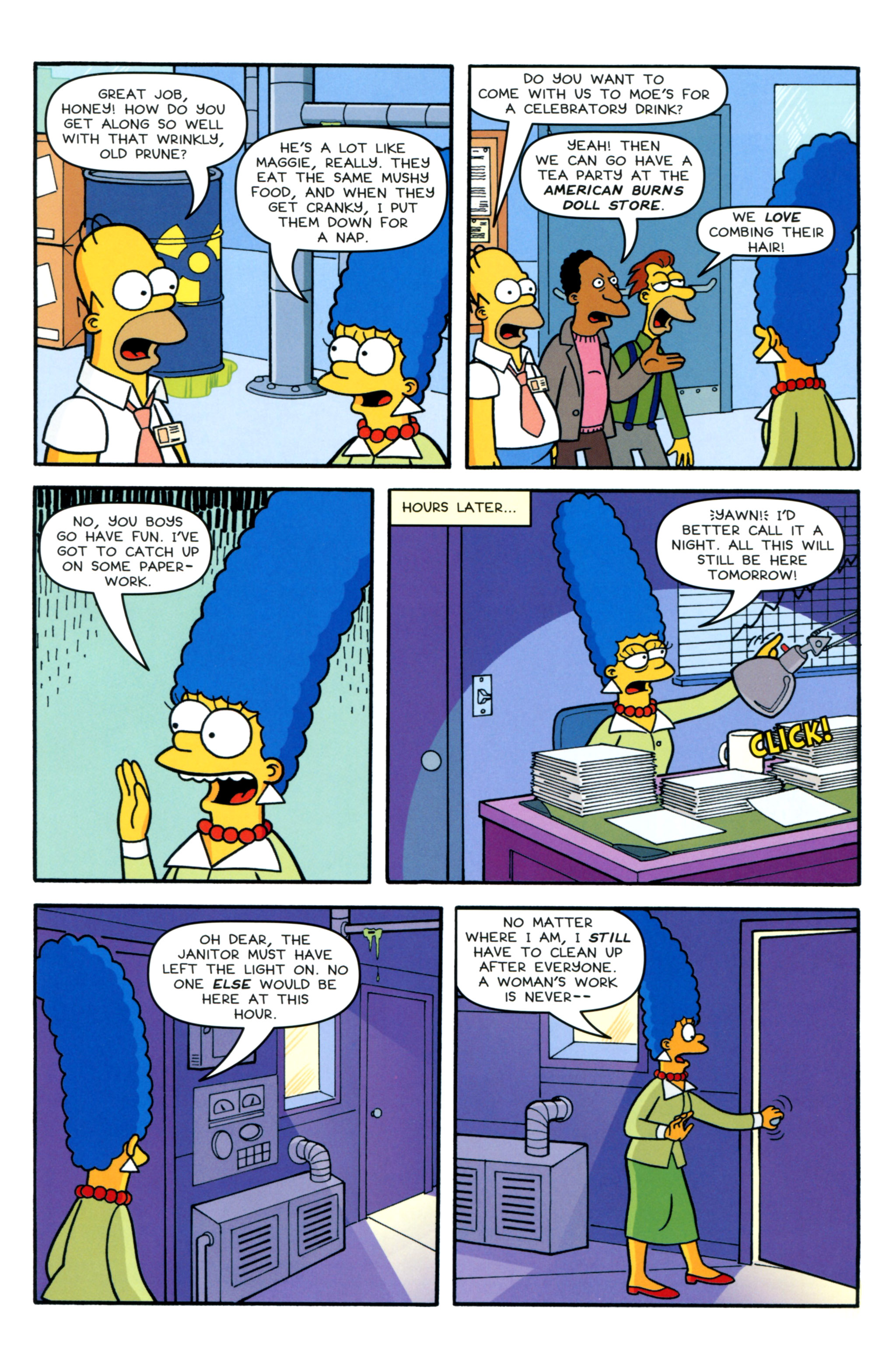Read online Simpsons Comics comic -  Issue #216 - 21