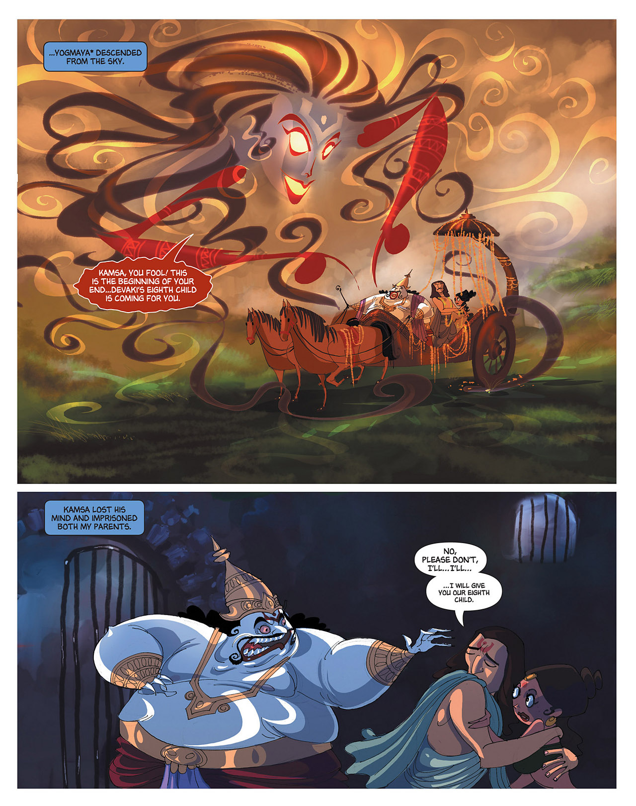 Read online Krishna: A Journey Within comic -  Issue # TPB (Part 1) - 43