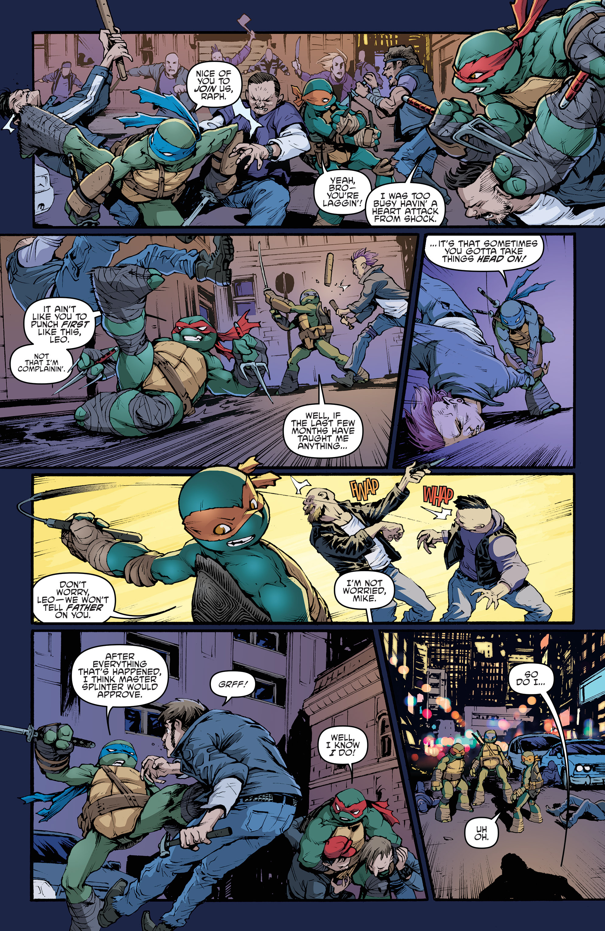 Read online Free Comic Book Day 2015 comic -  Issue # Teenage Mutant Ninja Turtles - Prelude to Vengeance - 17