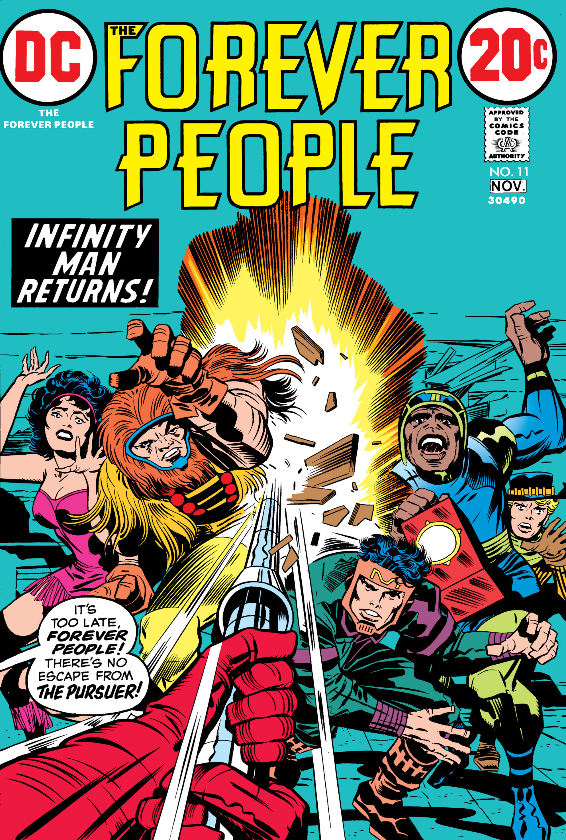 Read online The Forever People comic -  Issue #11 - 1