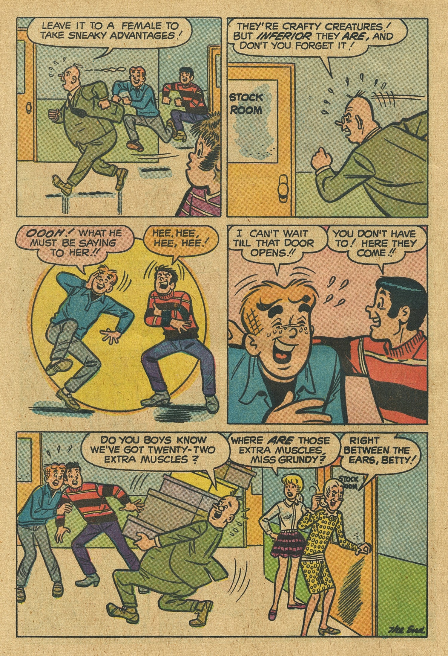 Read online Reggie and Me (1966) comic -  Issue #35 - 8