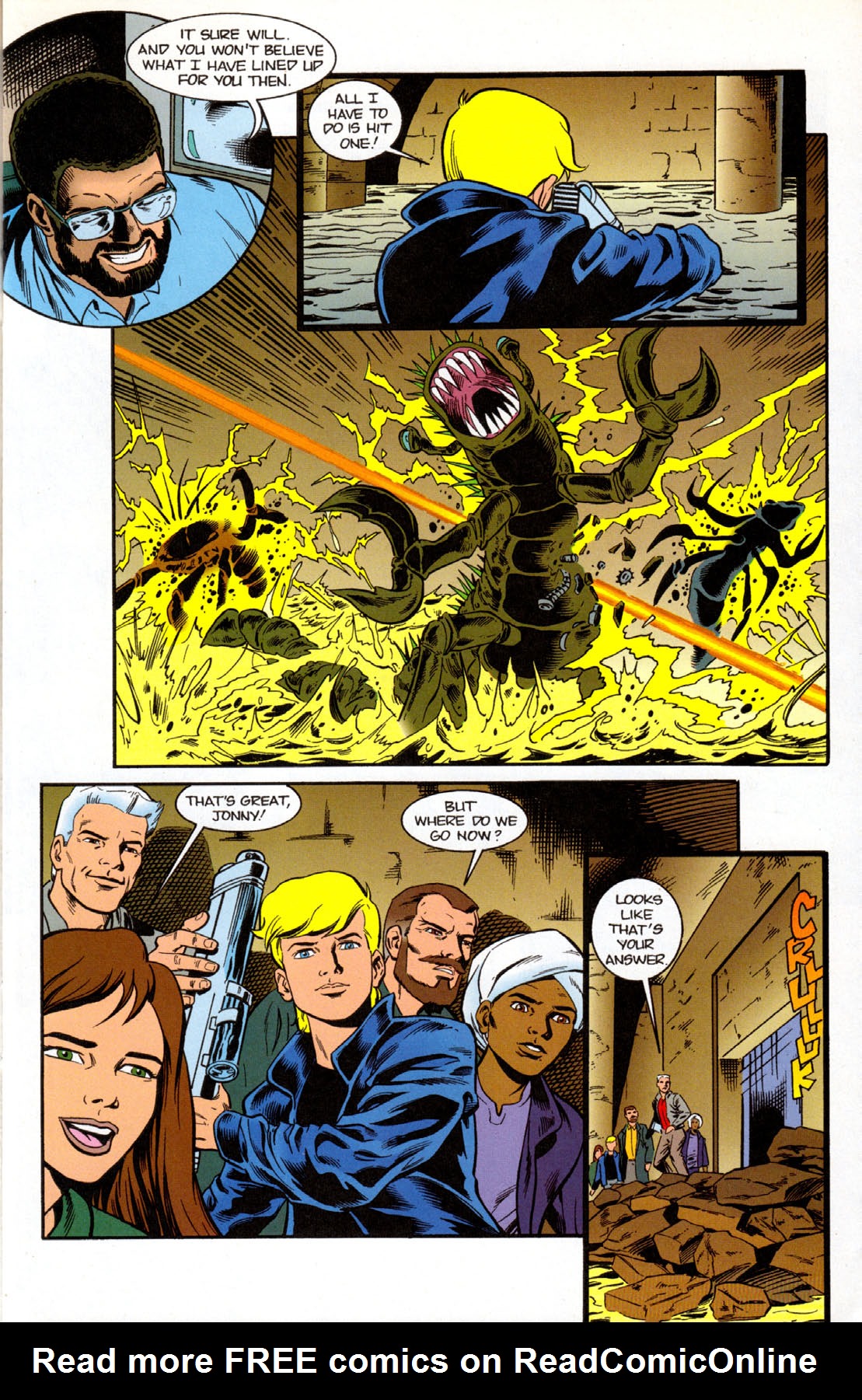 Read online The Real Adventures of Jonny Quest comic -  Issue #7 - 15