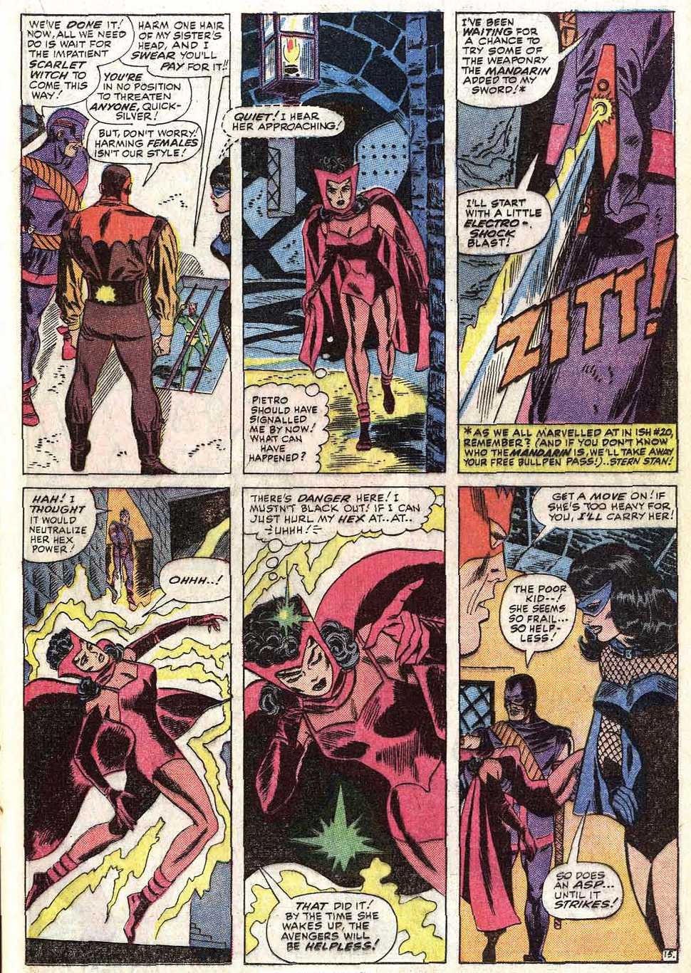 Read online The Avengers (1963) comic -  Issue #29 - 21