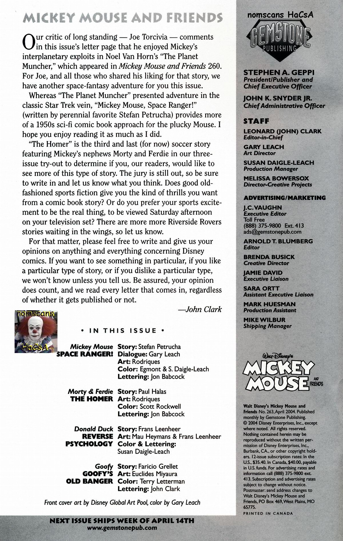 Read online Walt Disney's Mickey Mouse comic -  Issue #263 - 2