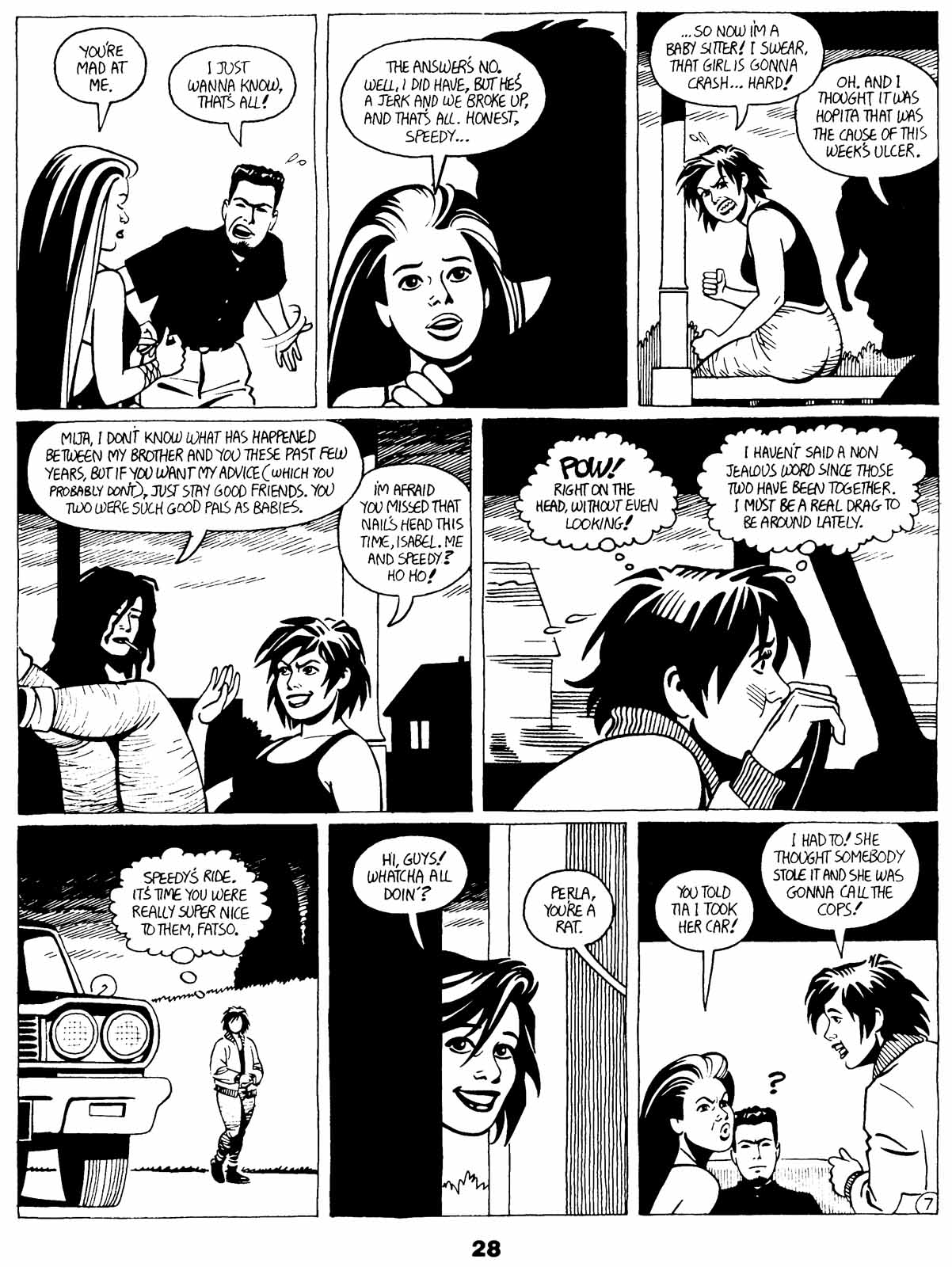 Read online Love and Rockets (1982) comic -  Issue #21 - 30