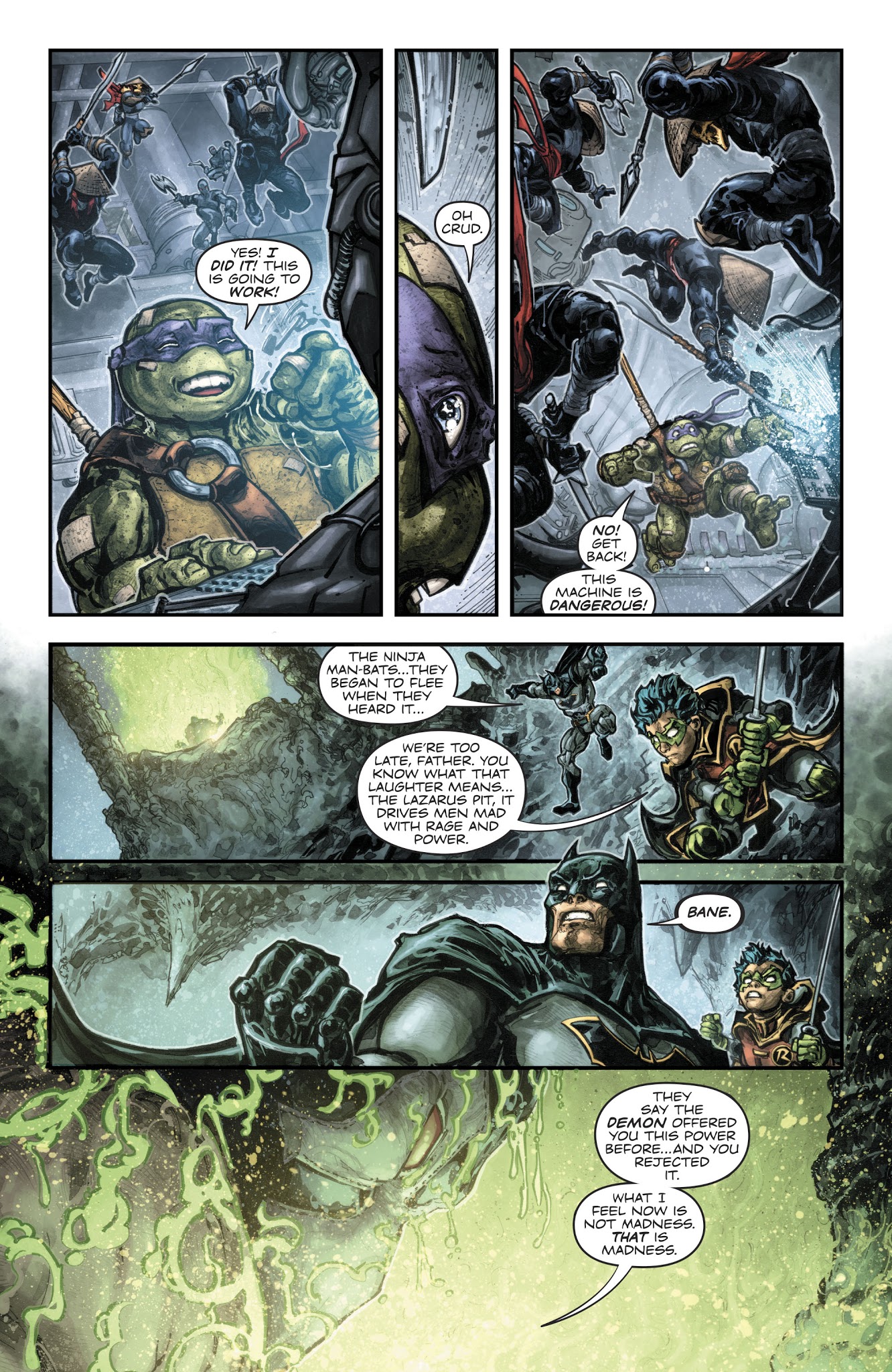 Read online Batman/Teenage Mutant Ninja Turtles II comic -  Issue #1 - 19