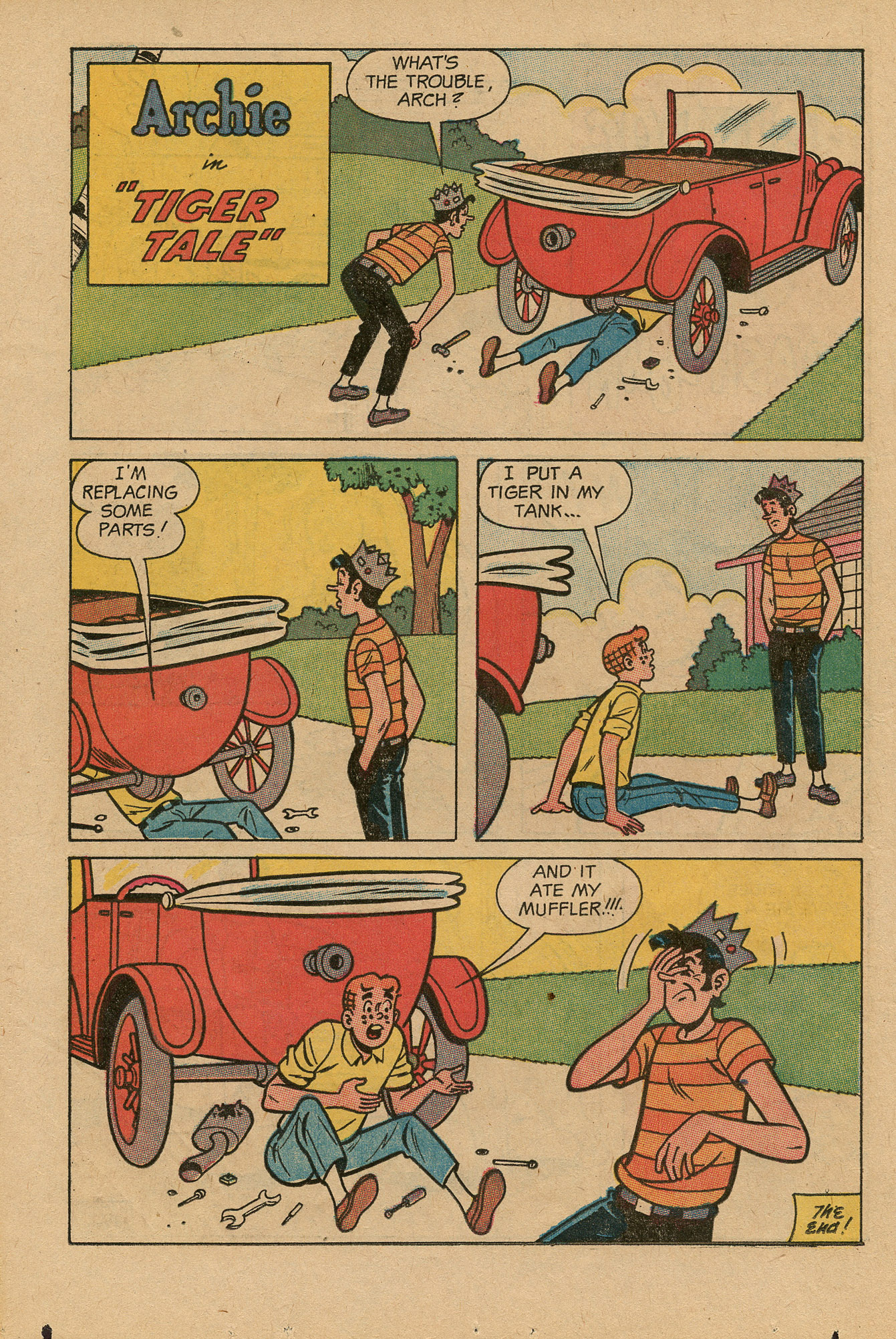 Read online Archie's Joke Book Magazine comic -  Issue #140 - 22