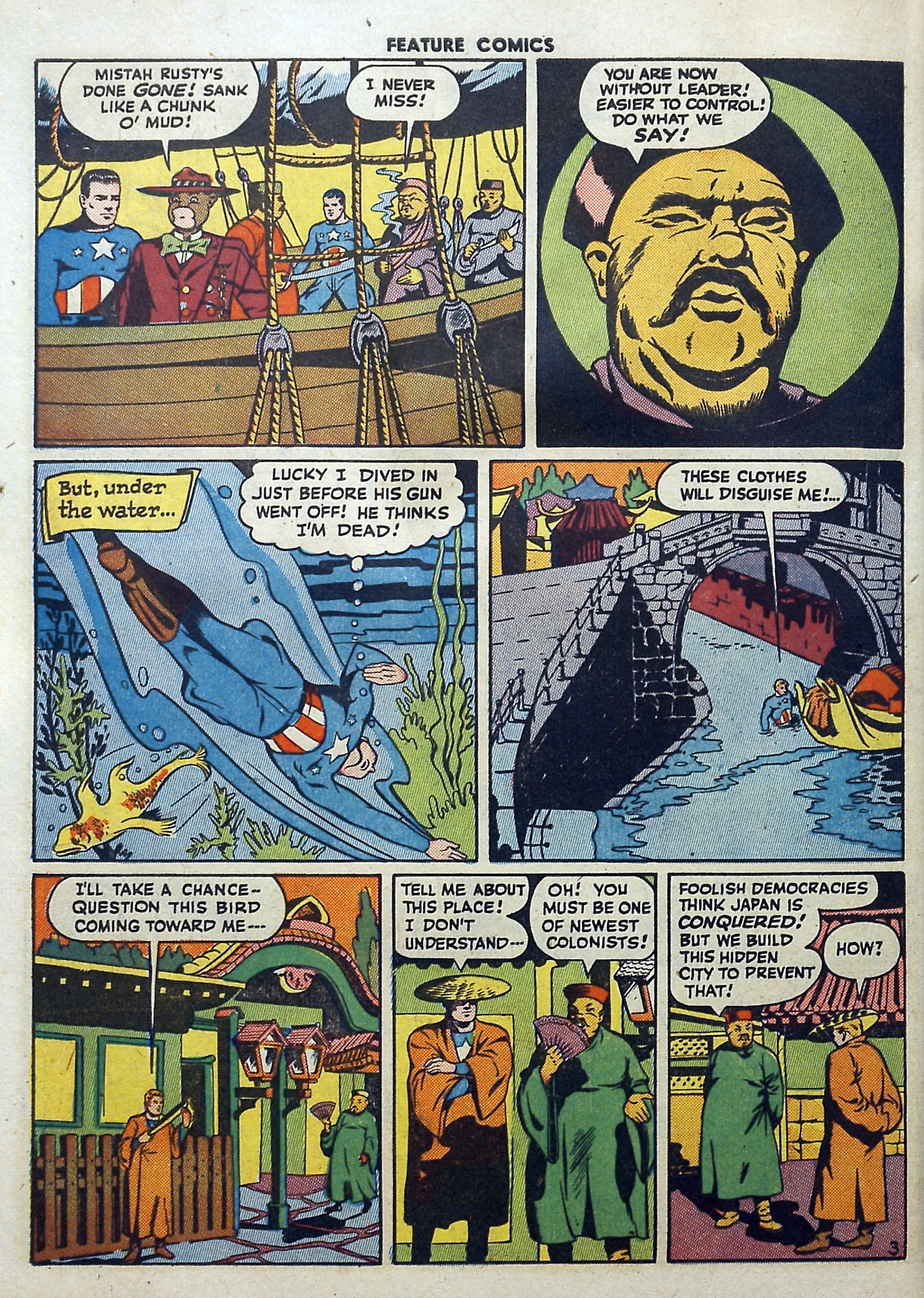 Read online Feature Comics comic -  Issue #88 - 54