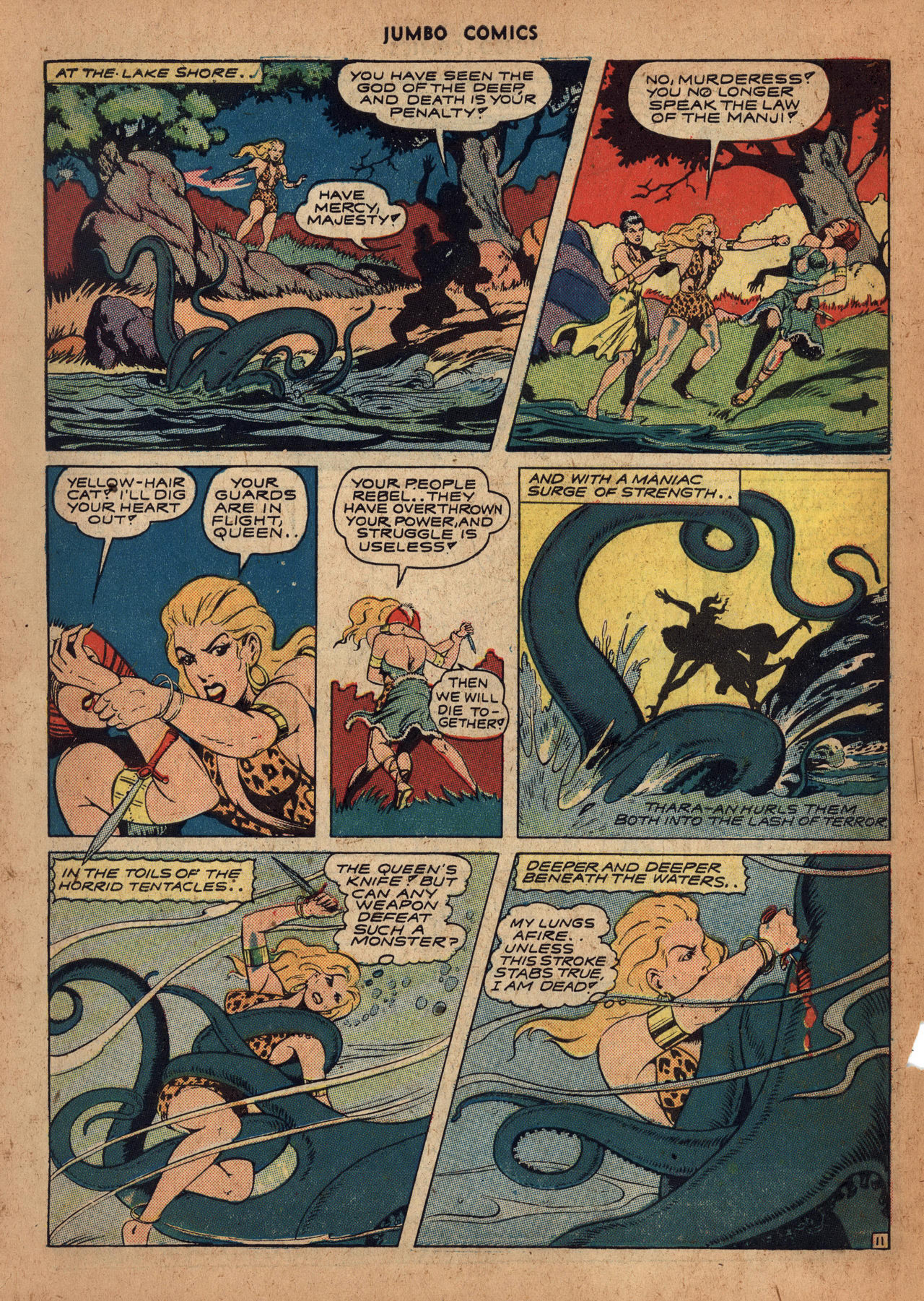 Read online Jumbo Comics comic -  Issue #54 - 13