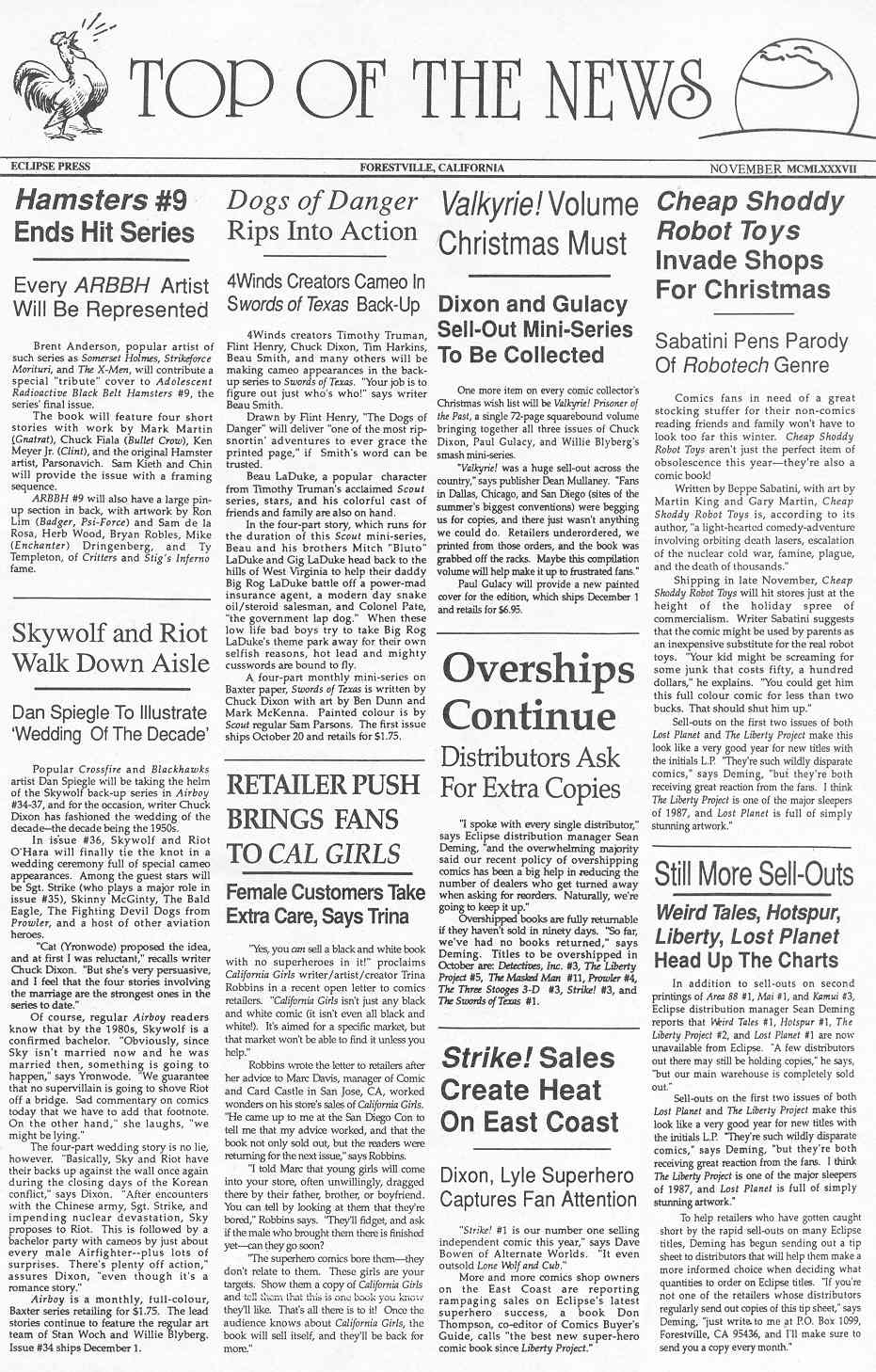 Read online California Girls comic -  Issue #6 - 17