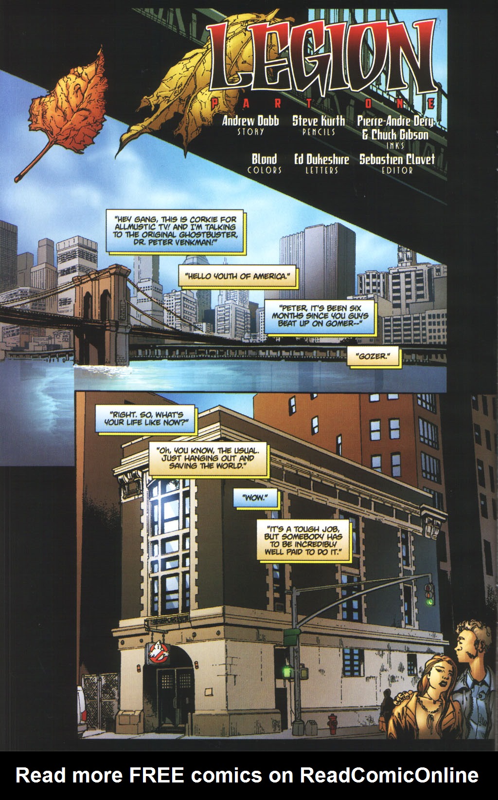 Read online Ghostbusters: Legion comic -  Issue #1 - 4