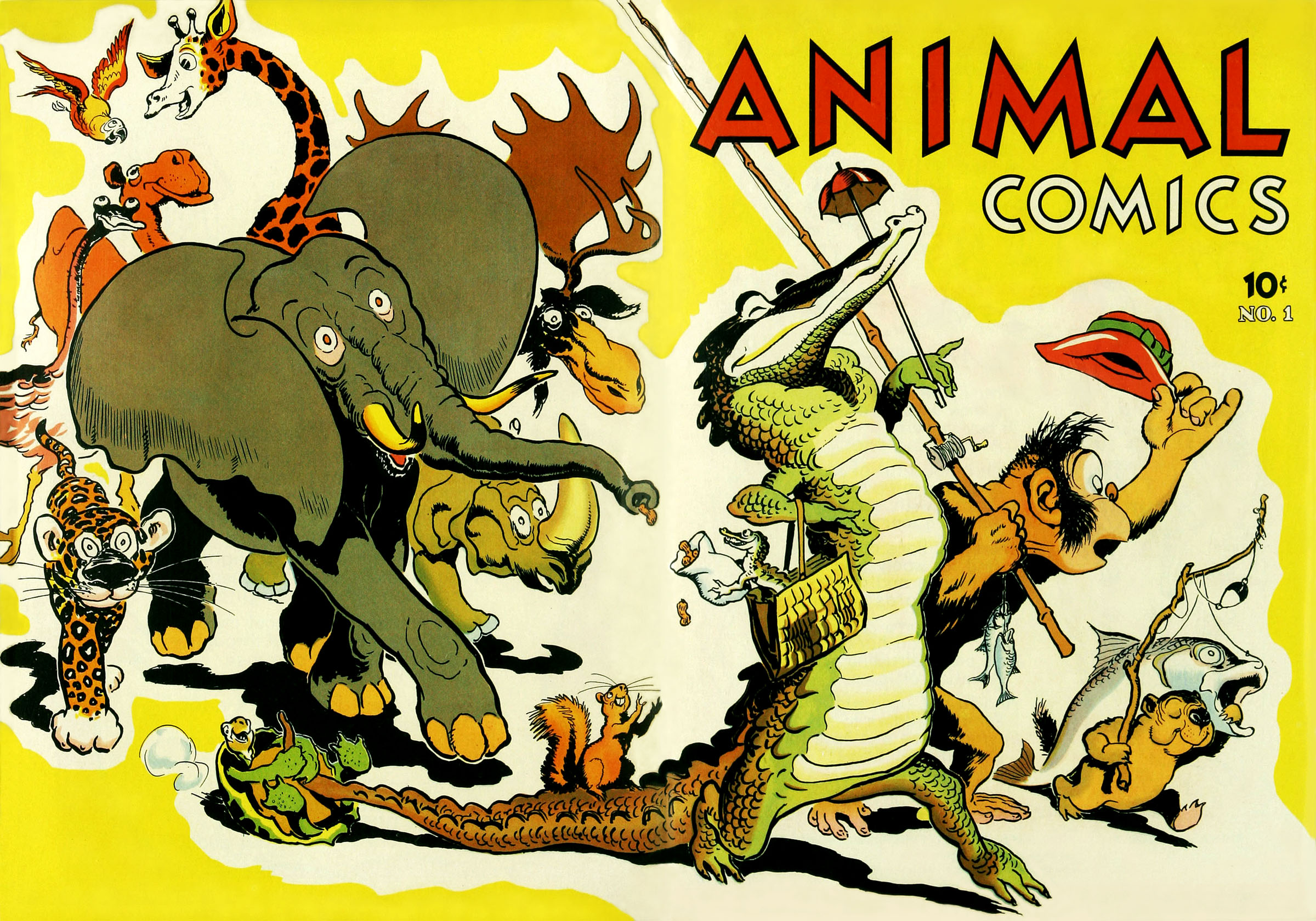 Read online Animal Comics comic -  Issue #1 - 1