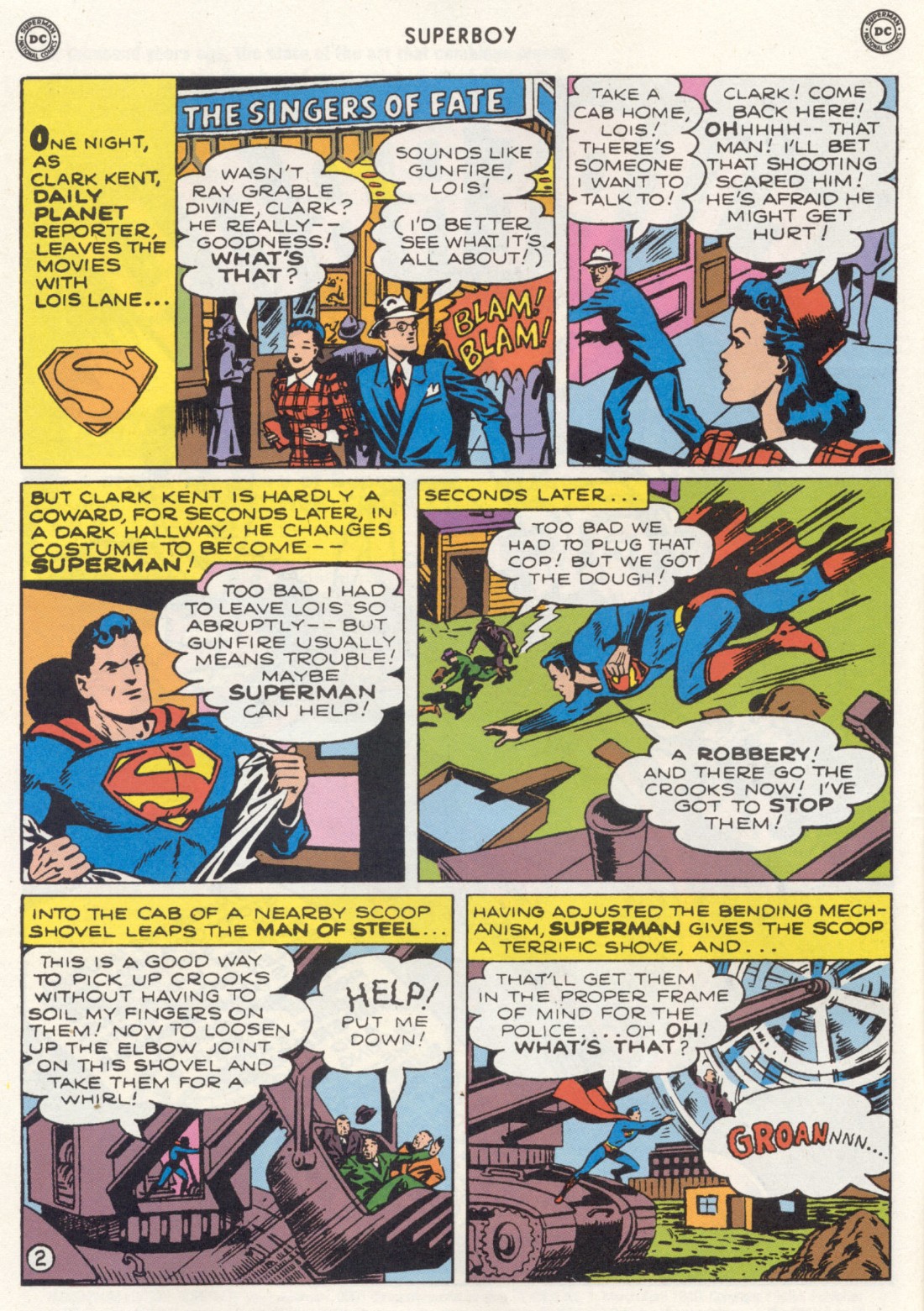 Superboy (1949) 1 Page 2